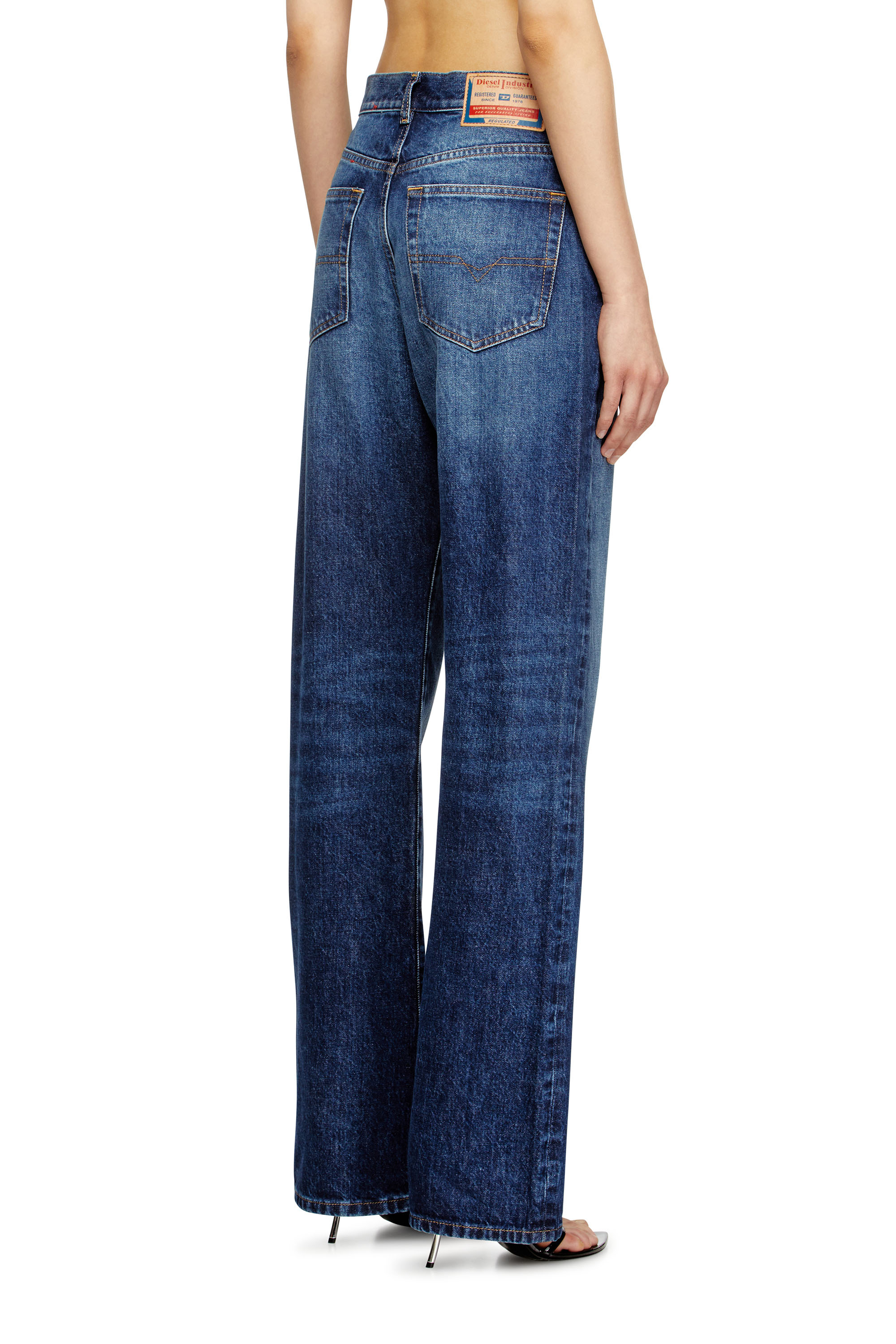 Regular Jeans 1971 D-Sent 09I27, Blue Diesel - Woman's Regular Jeans 1971 D-Sent 09I27, Blue - 4