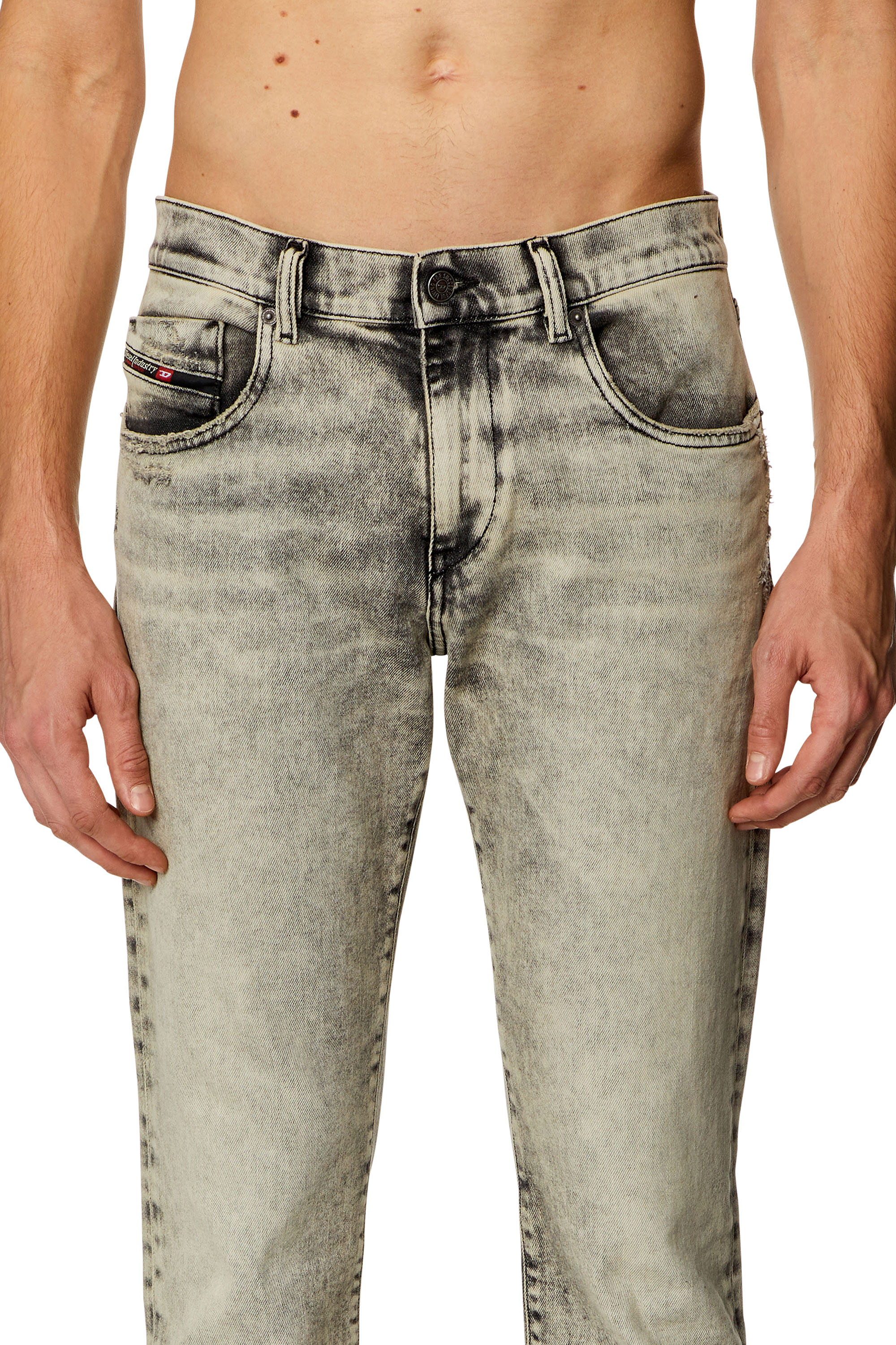 Diesel - Slim Jeans 2019 D-Strukt 09H56, Grau - Image 4