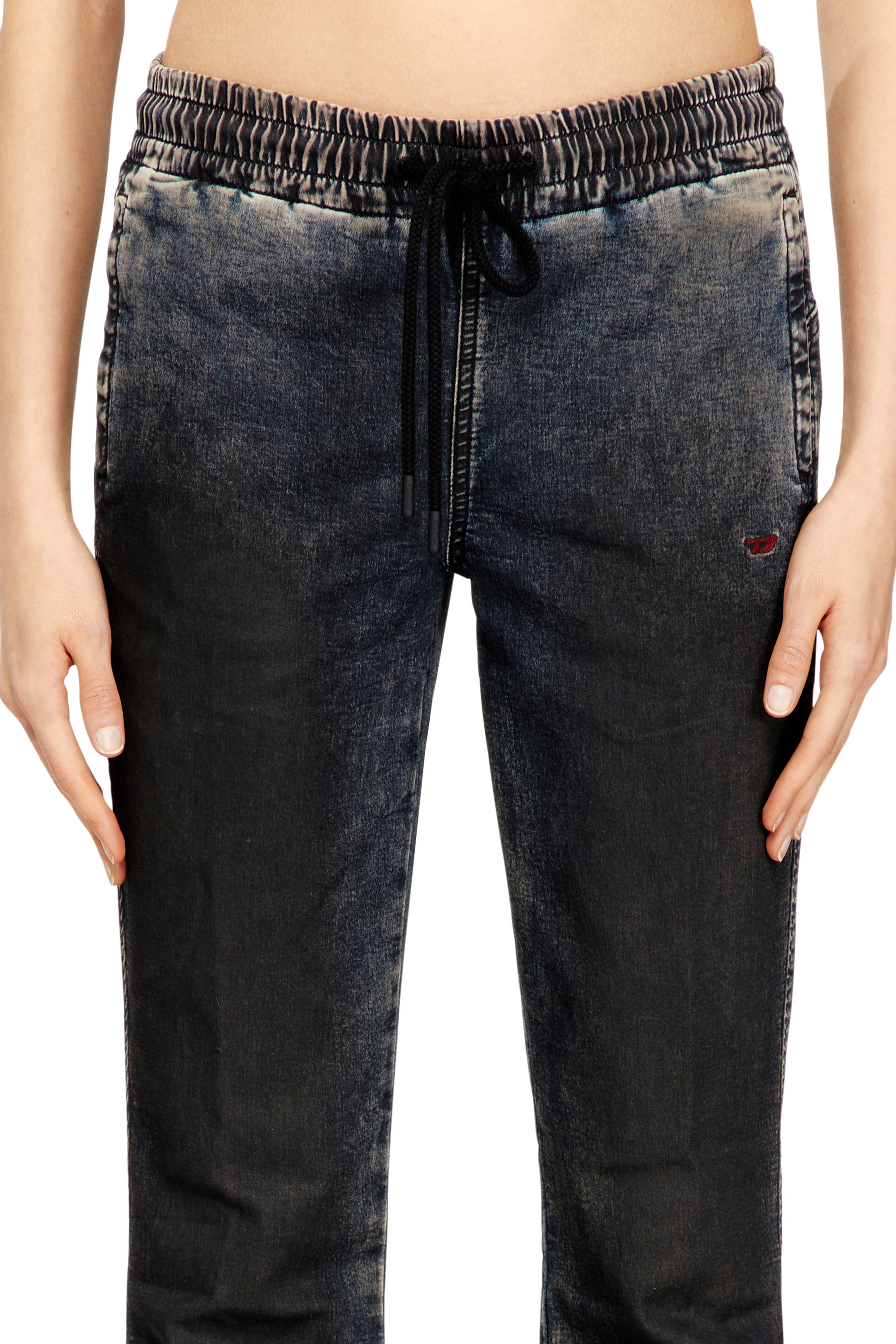 Diesel - Damen Bootcut 2069 D-Ebbey Joggjeans® 09N64, Dunkelblau - 4