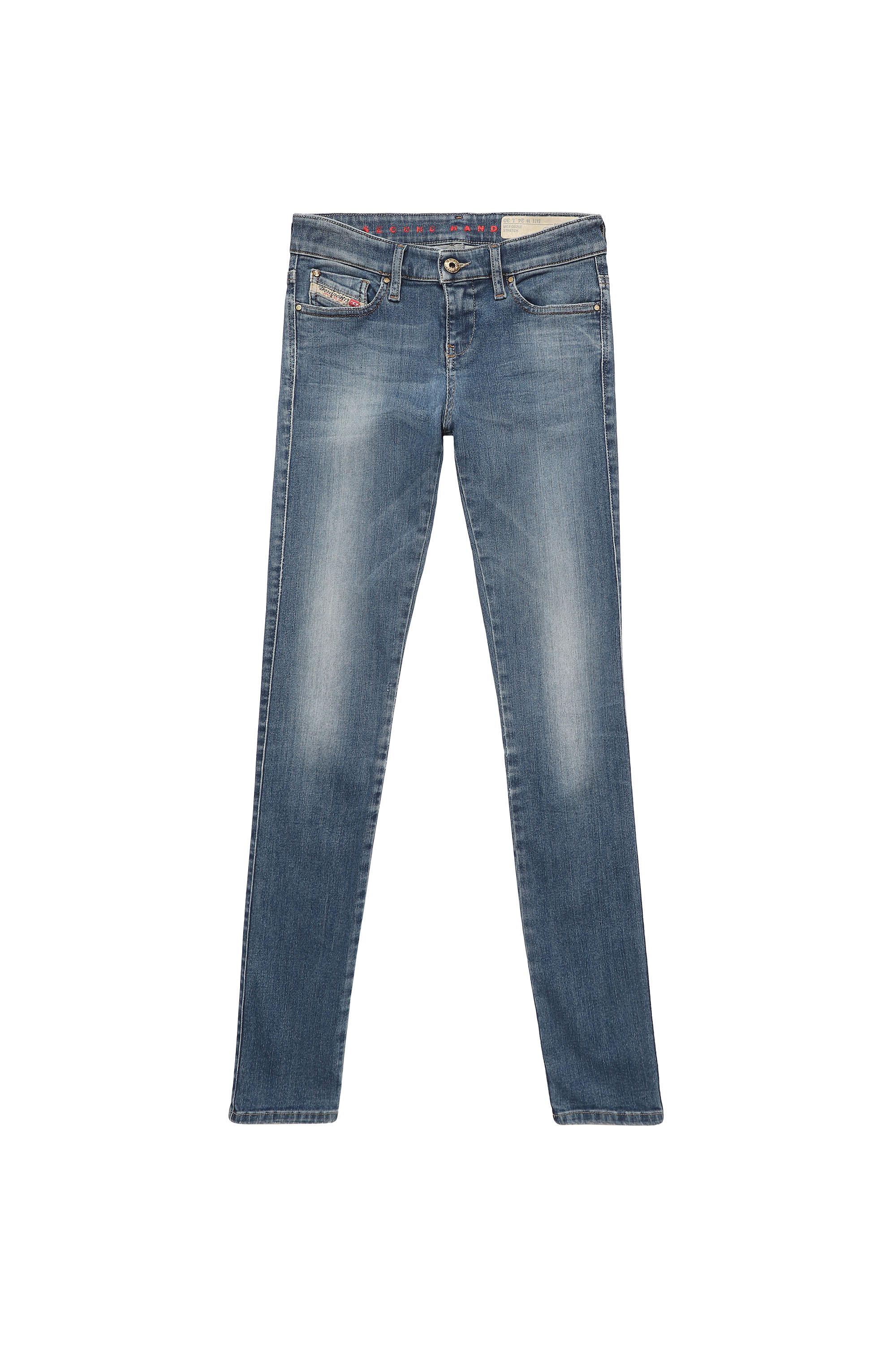 Diesel - SKINZEE-LOW, Damen Diesel Damen - Jeans Mittelblau in Mittelblau - 1