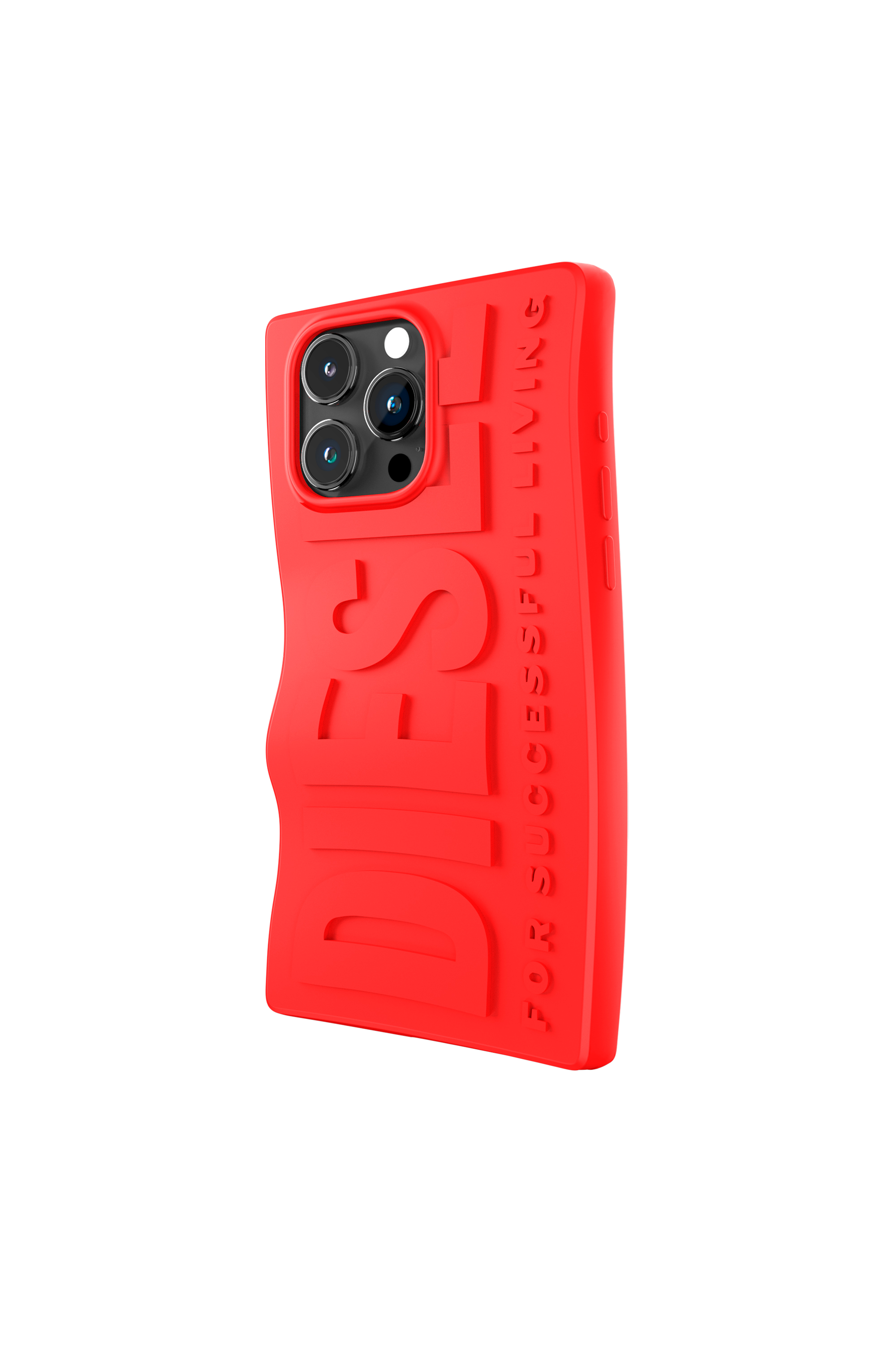 Diesel - 54119 MOULDED CASE, Unisex Case D By iP15 Pro Max in Rot - 4