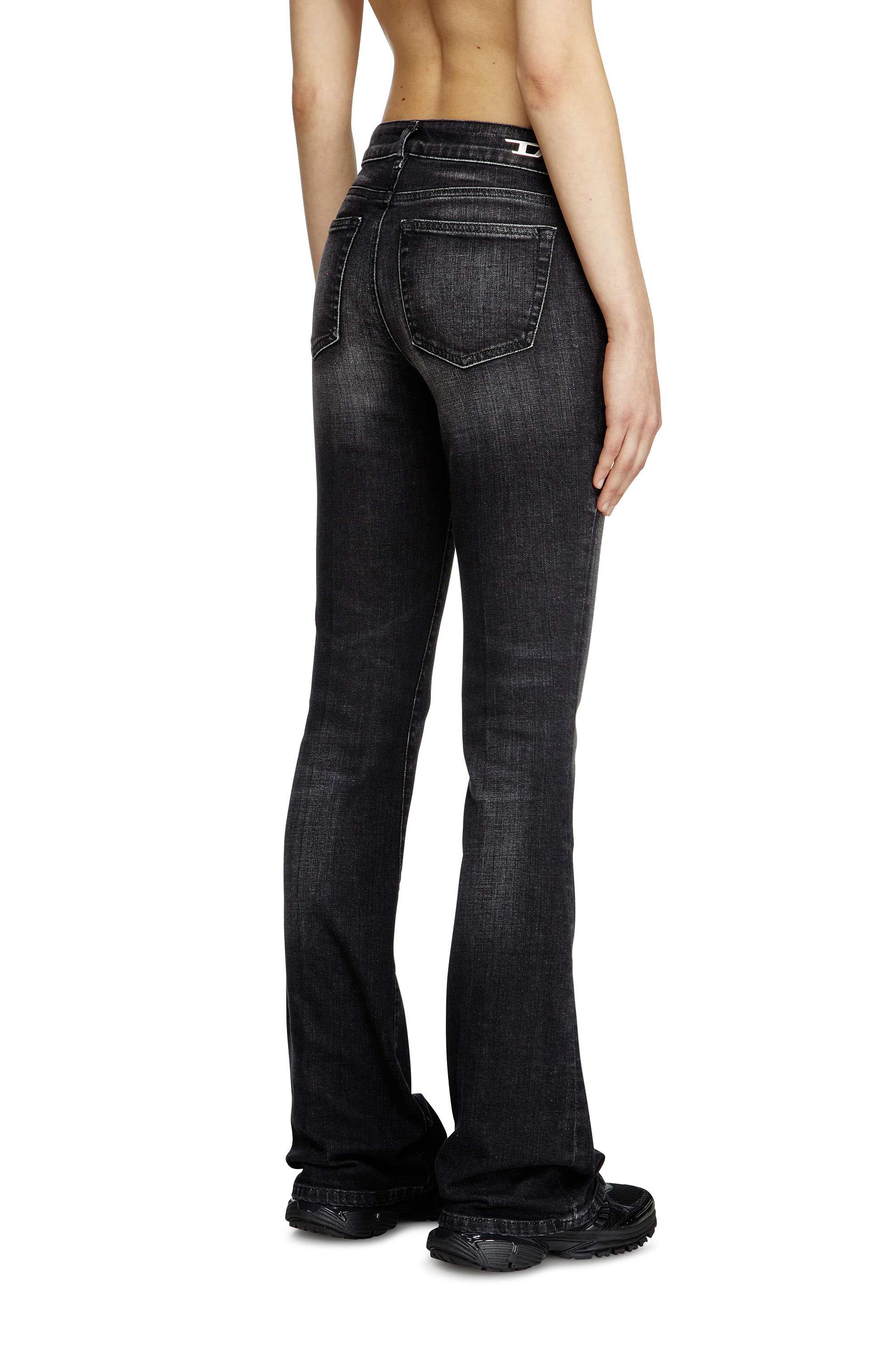 Diesel - Damen Bootcut Jeans 1969 D-Ebbey 09K99, Schwarz/Dunkelgrau - 4