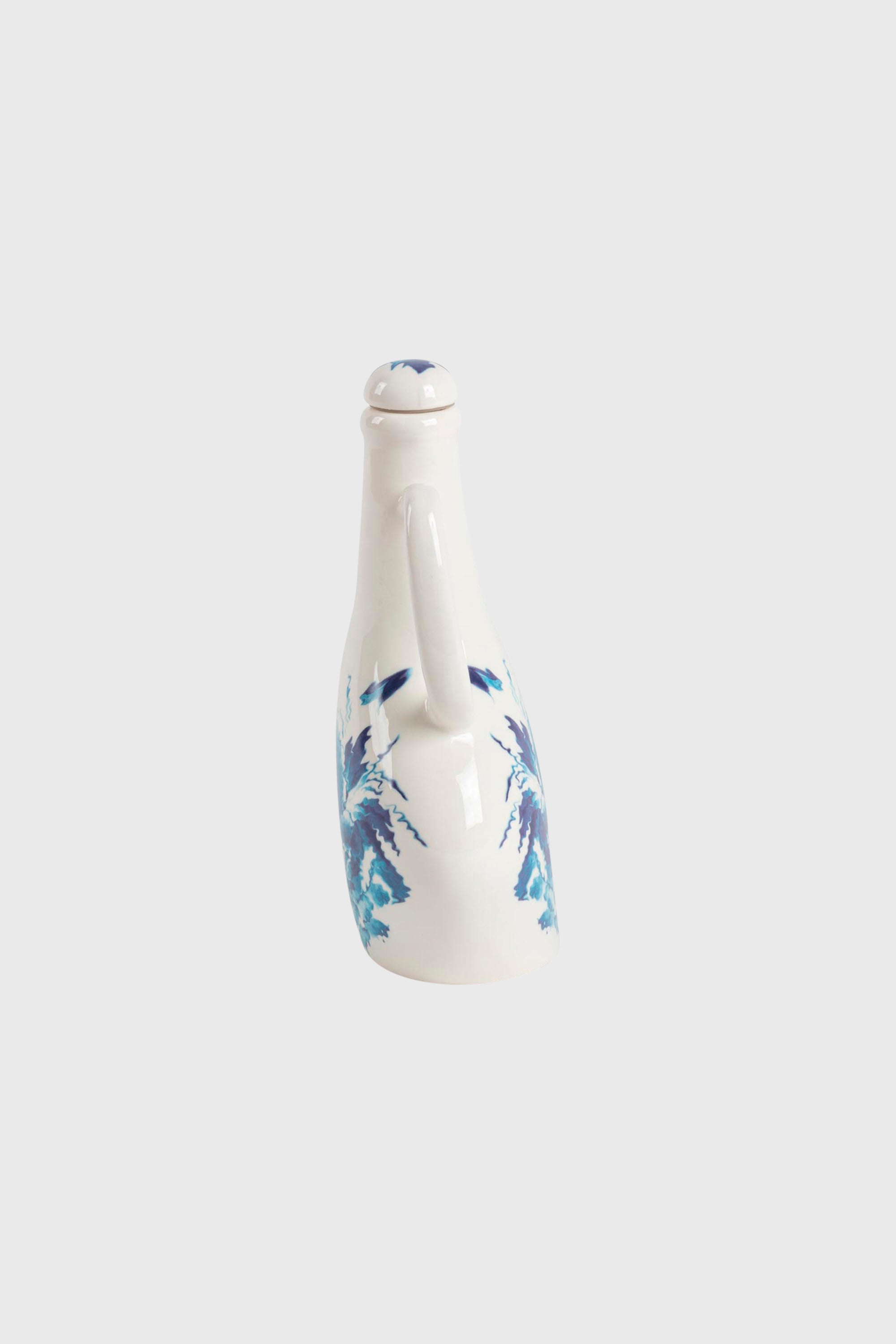 Diesel - 11286 PORCELAIN BOTTLE FOR SEASONING "CL, Unisex Flasche aus porzellan f&uuml;r gew&uuml;rze in Weiss/Blau - 4