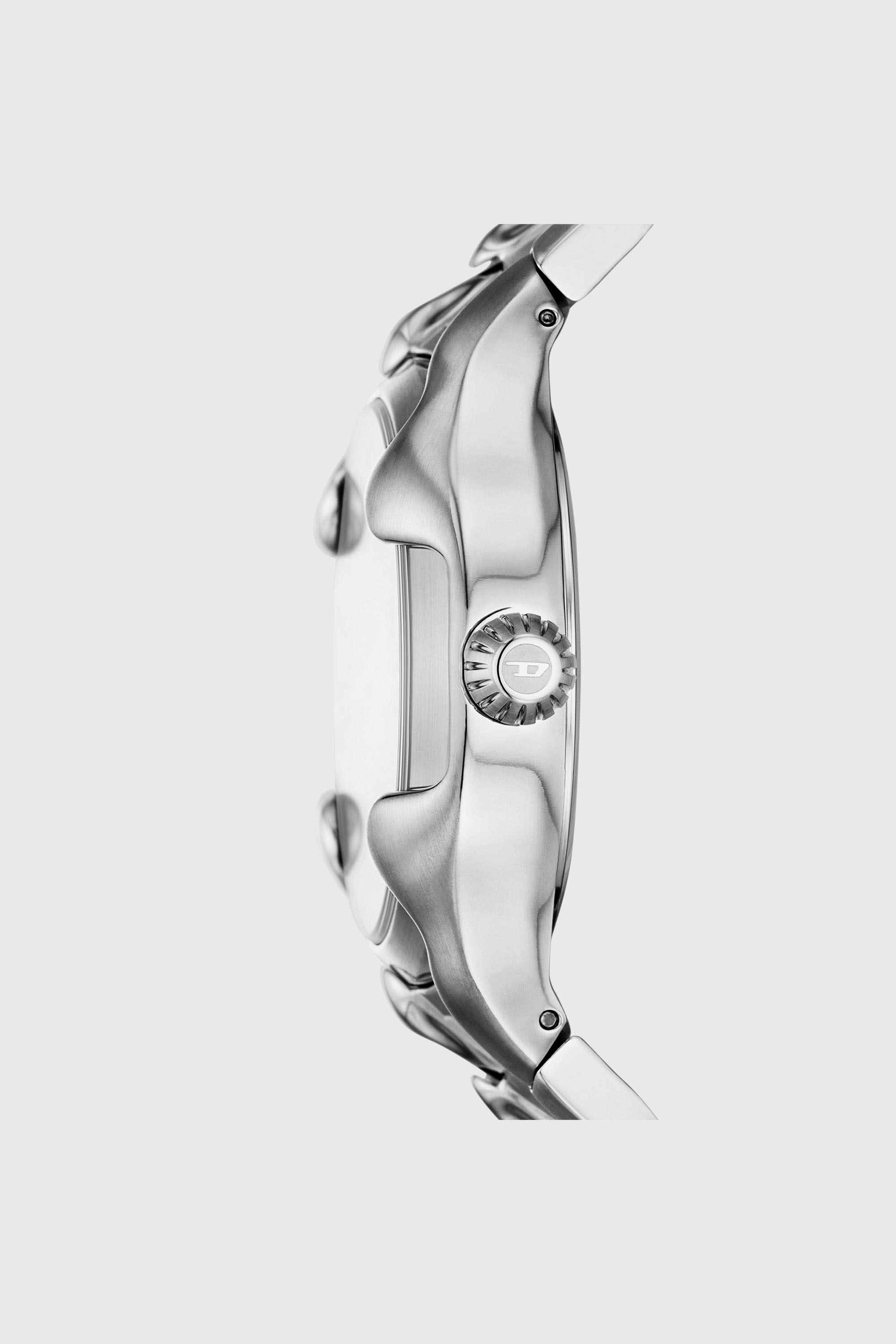 Diesel - DZ2200, Herren Vert Armbanduhr aus Edelstahl in Silber - 3