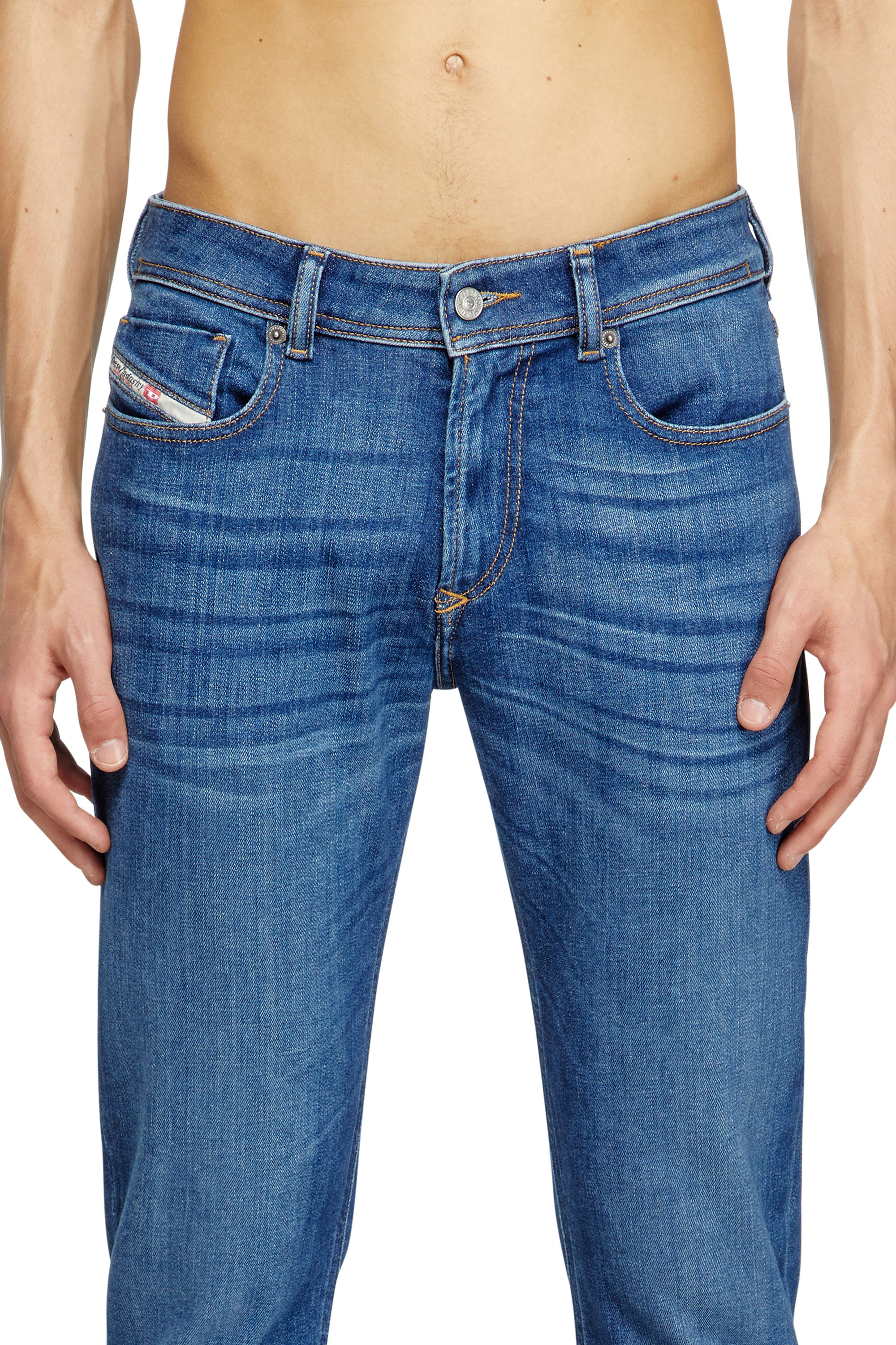 Diesel - Herren Skinny Jeans 1979 Sleenker 09M73, Mittelblau - 5