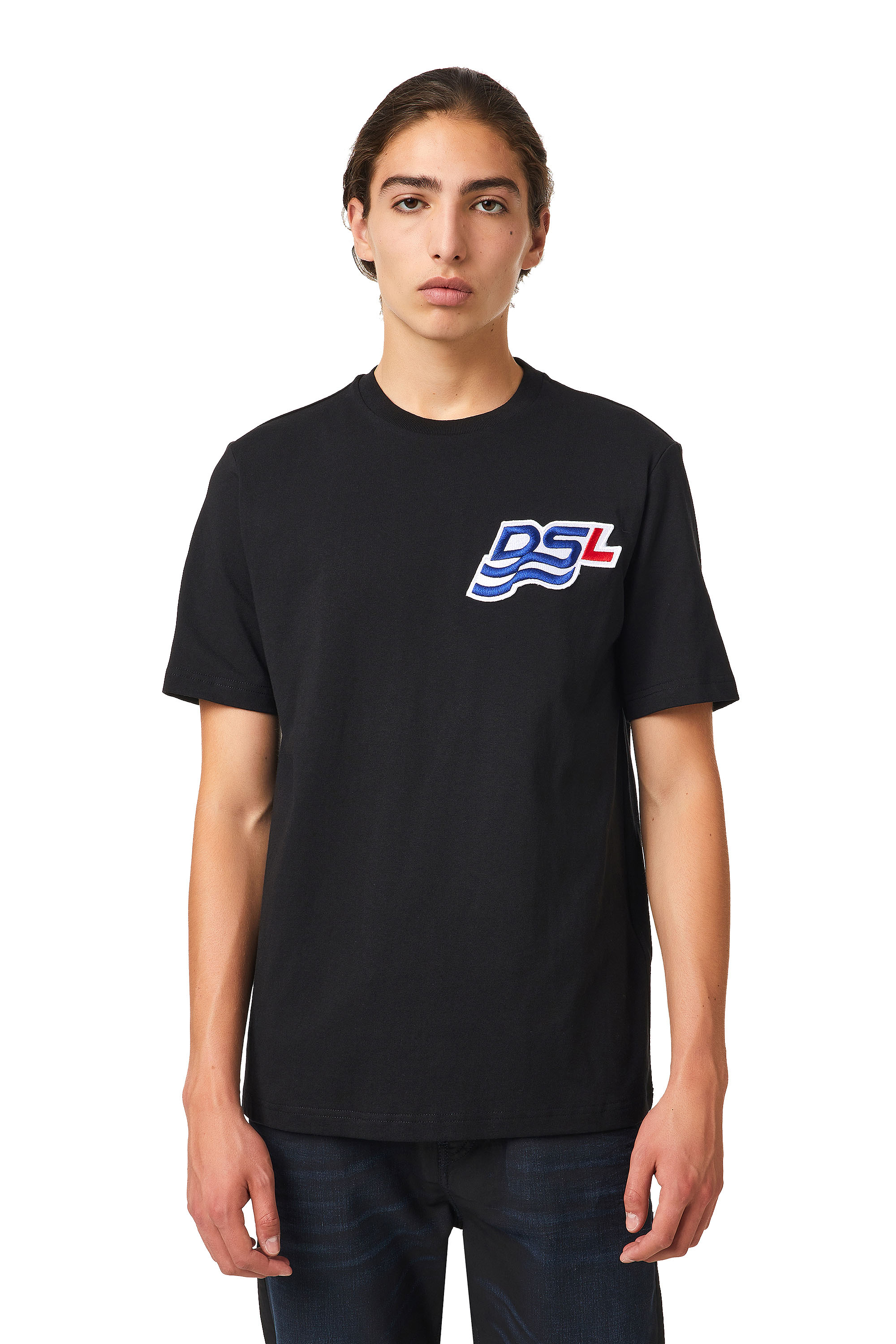 T-JUST-B83, Schwarz - T-Shirts