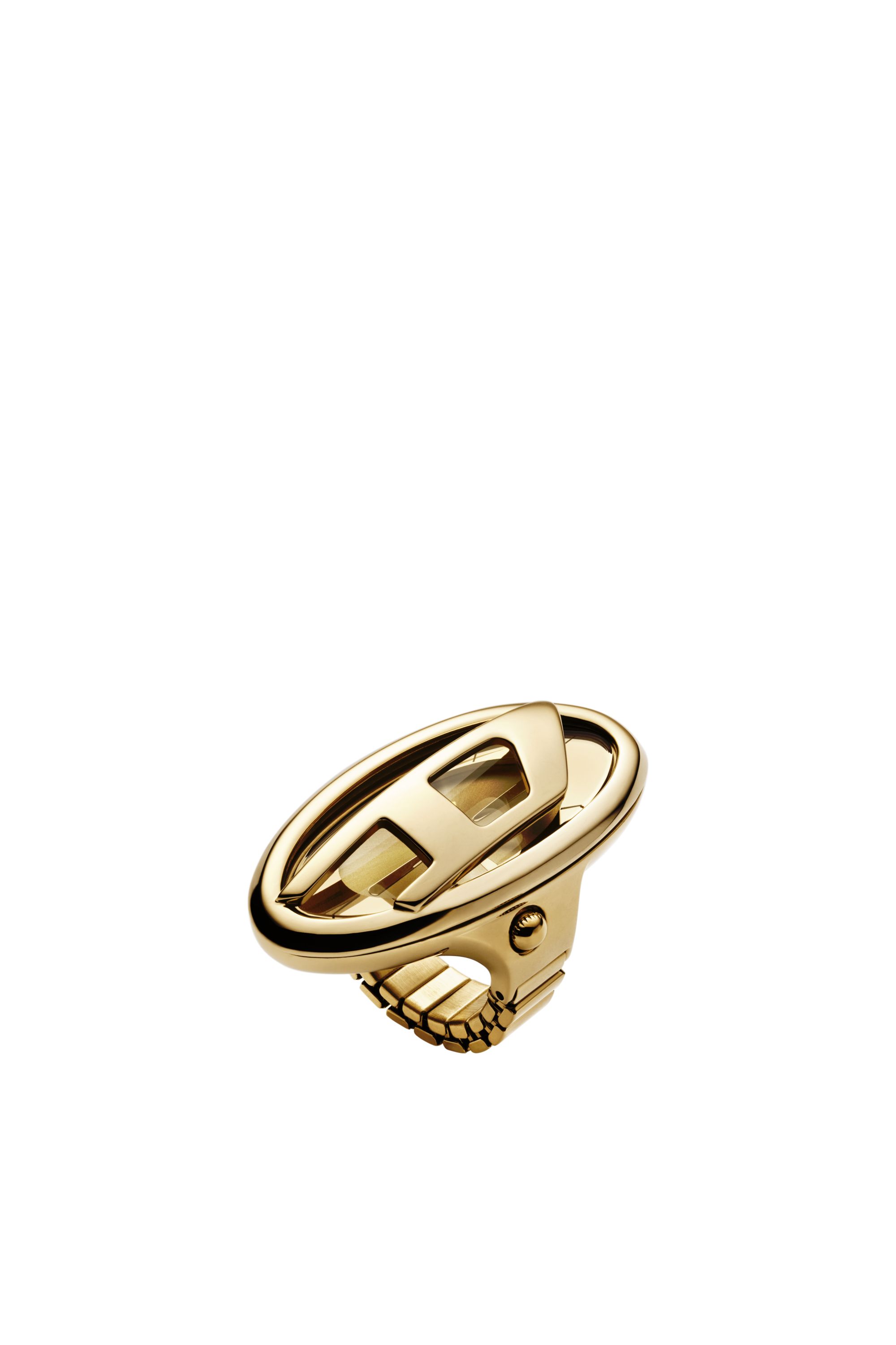 Diesel - DZ5626 WATCH, Damen D-Era Gold-Tone Edelstahl Ringuhr in Gold - 1