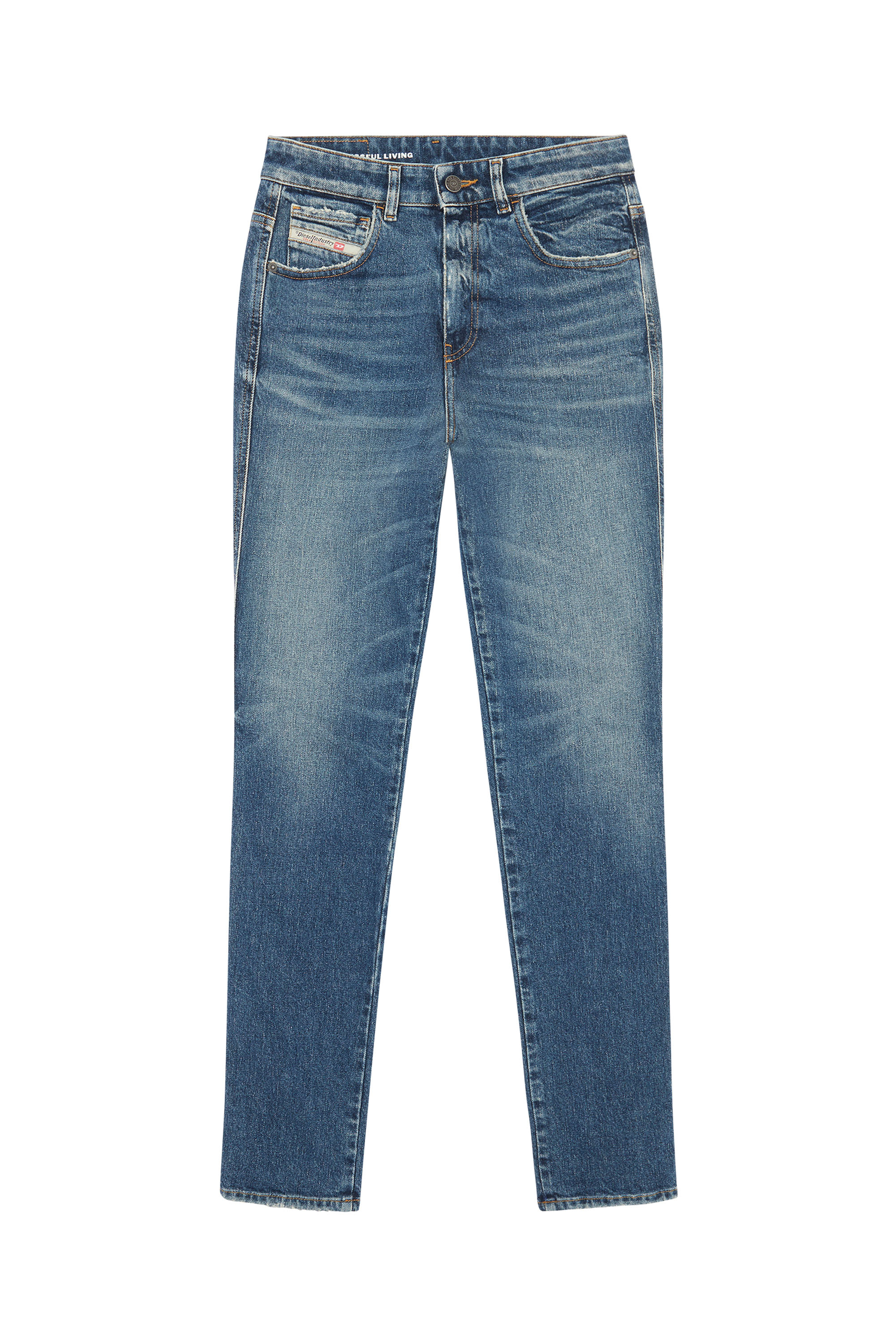Diesel - 1994 007L1 Straight Jeans, Mittelblau - Image 5