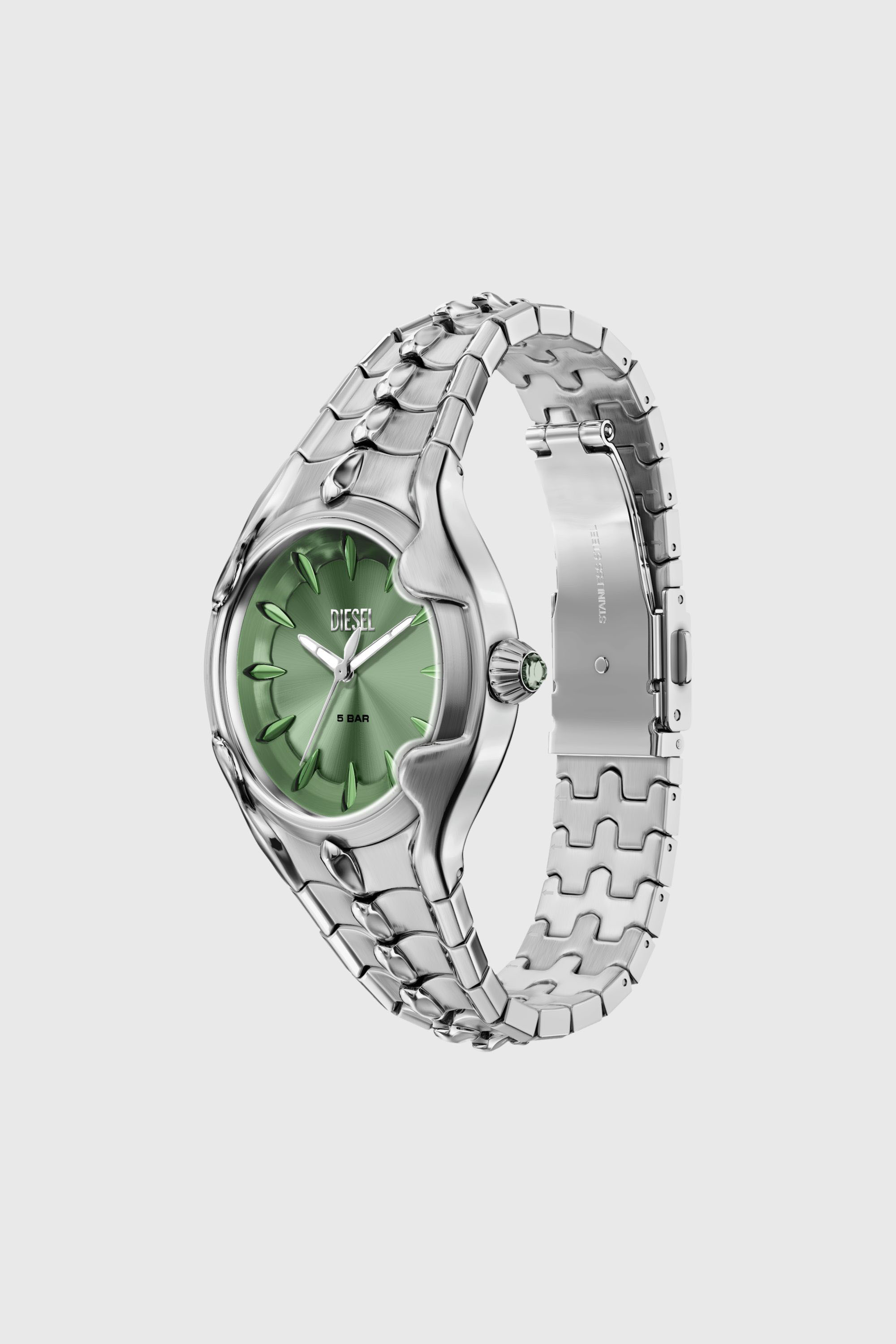 Diesel - DZ5632 WATCH, Herren Vert Edelstahl-Uhr in Silber - 2