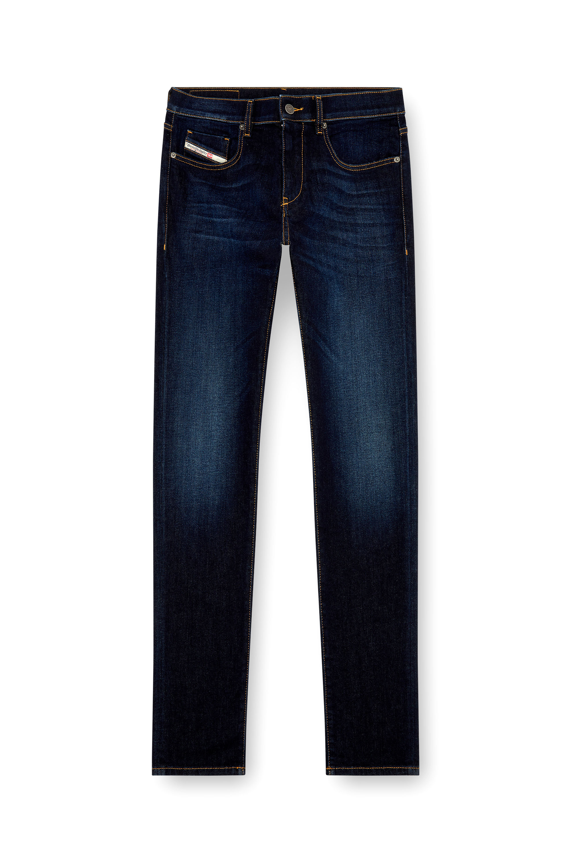Diesel - Herren Slim Jeans 2019 D-Strukt 009ZS, Dunkelblau - Image 3