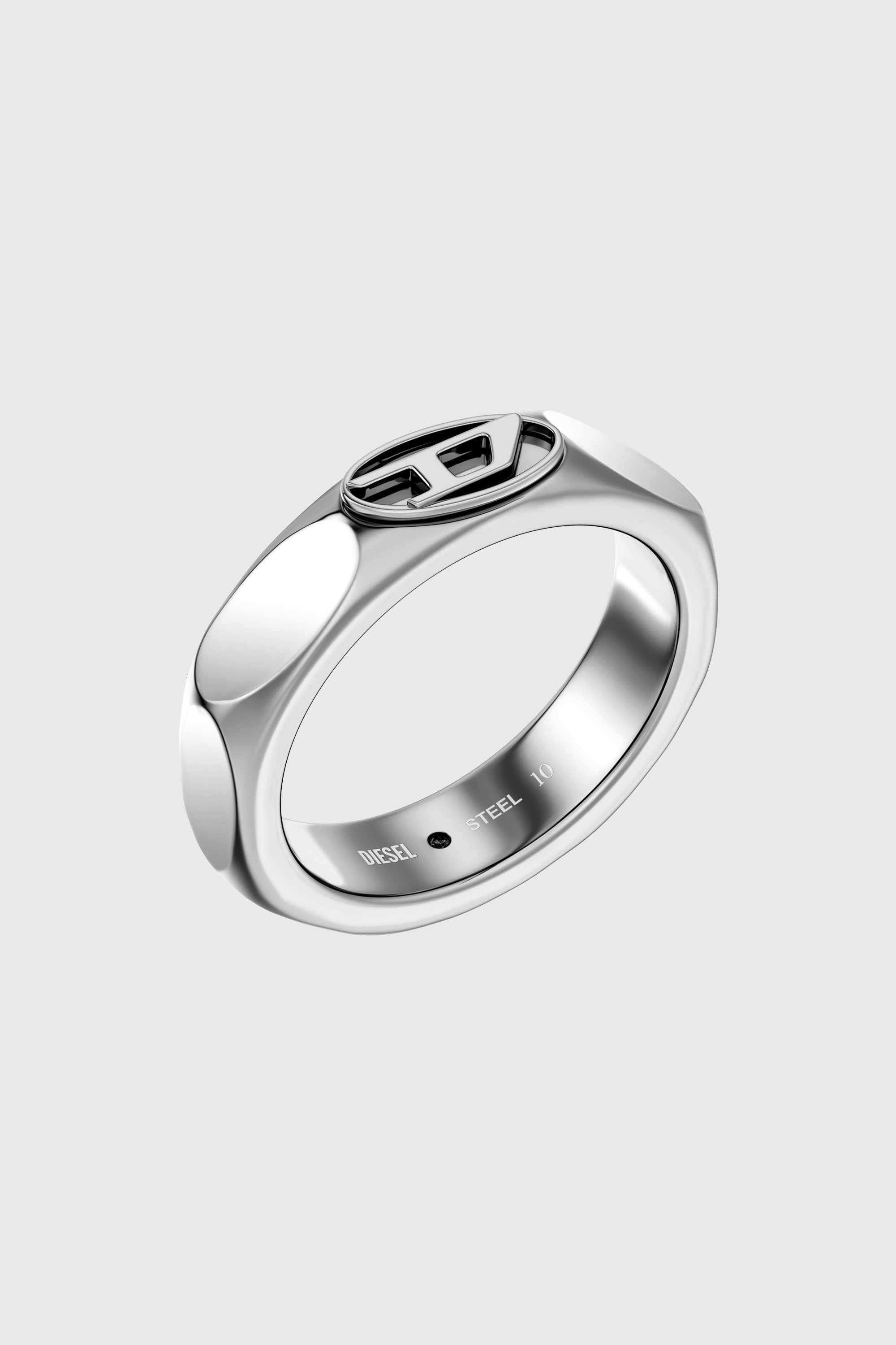 Diesel - DX1693040 JEWELLERY, Unisex Edelstahl-Ring in Silber - 1