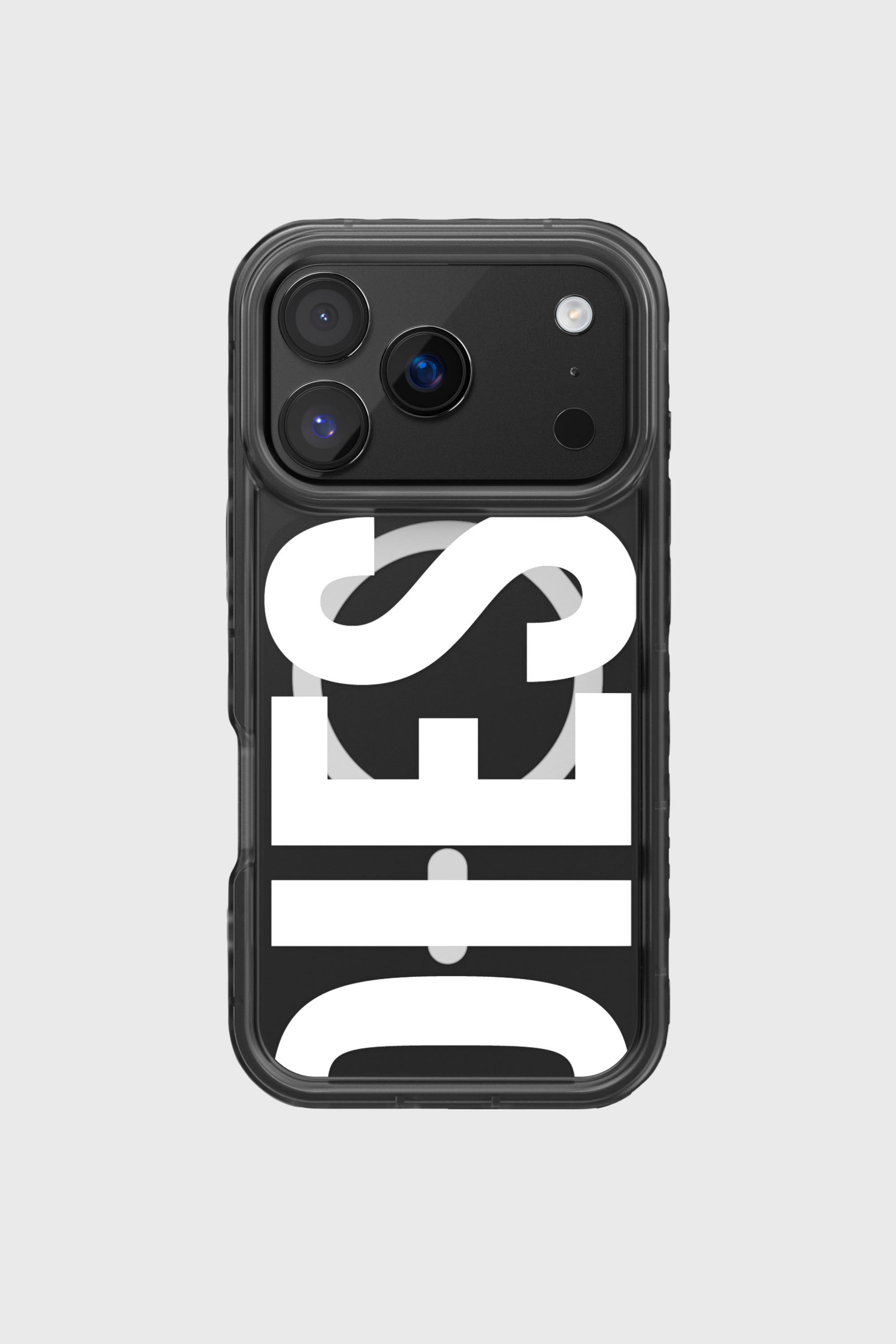 Diesel - 60437 MOULDED CASE, Unisex Biscotto Bumper Case mit Magsafe f&uuml;r iPhone 17 Pro in Schwarz - 2