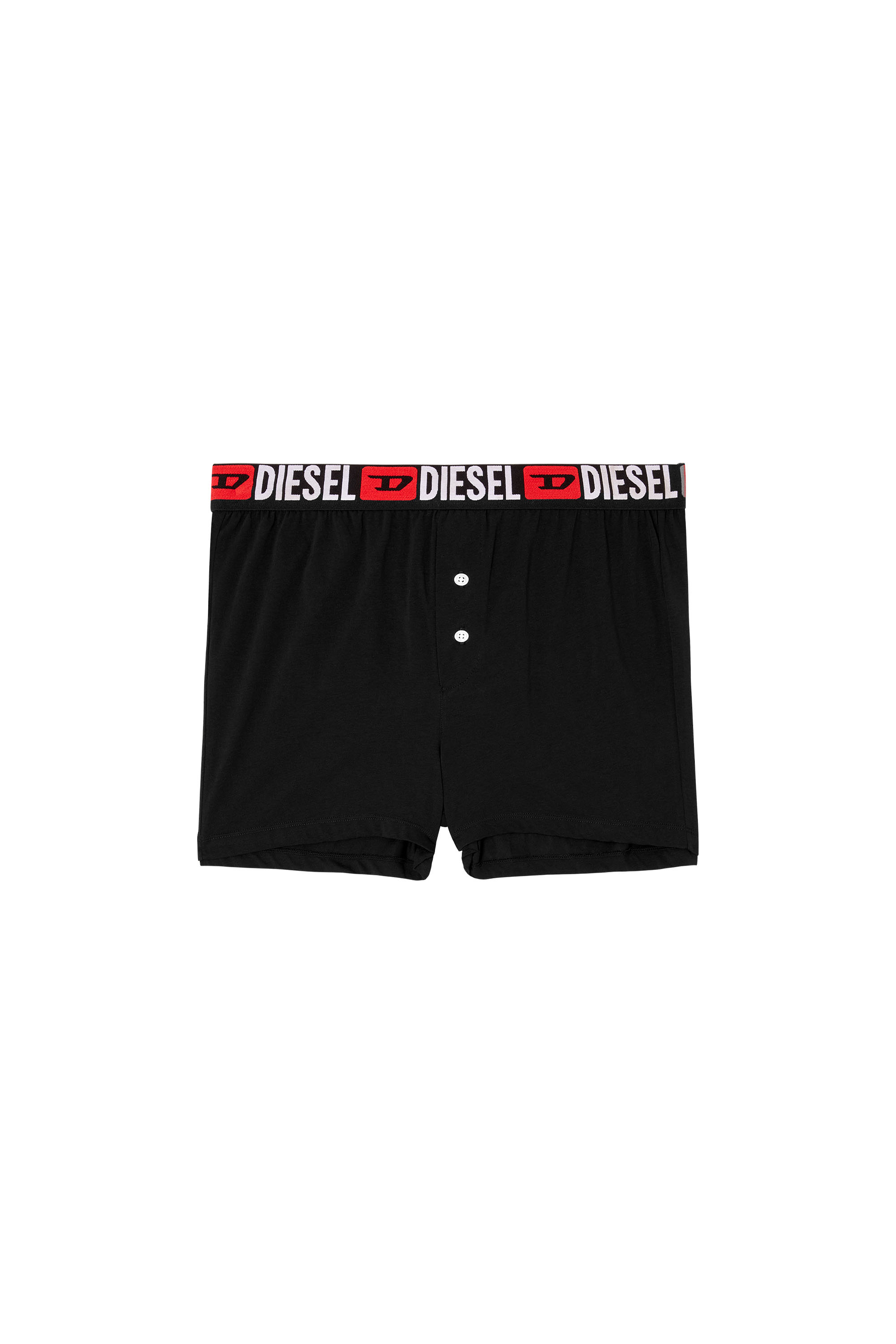 Diesel - STARKIE-D-CORE, Herren Boxershorts mit Allover-Logo am Bund in Schwarz - 2