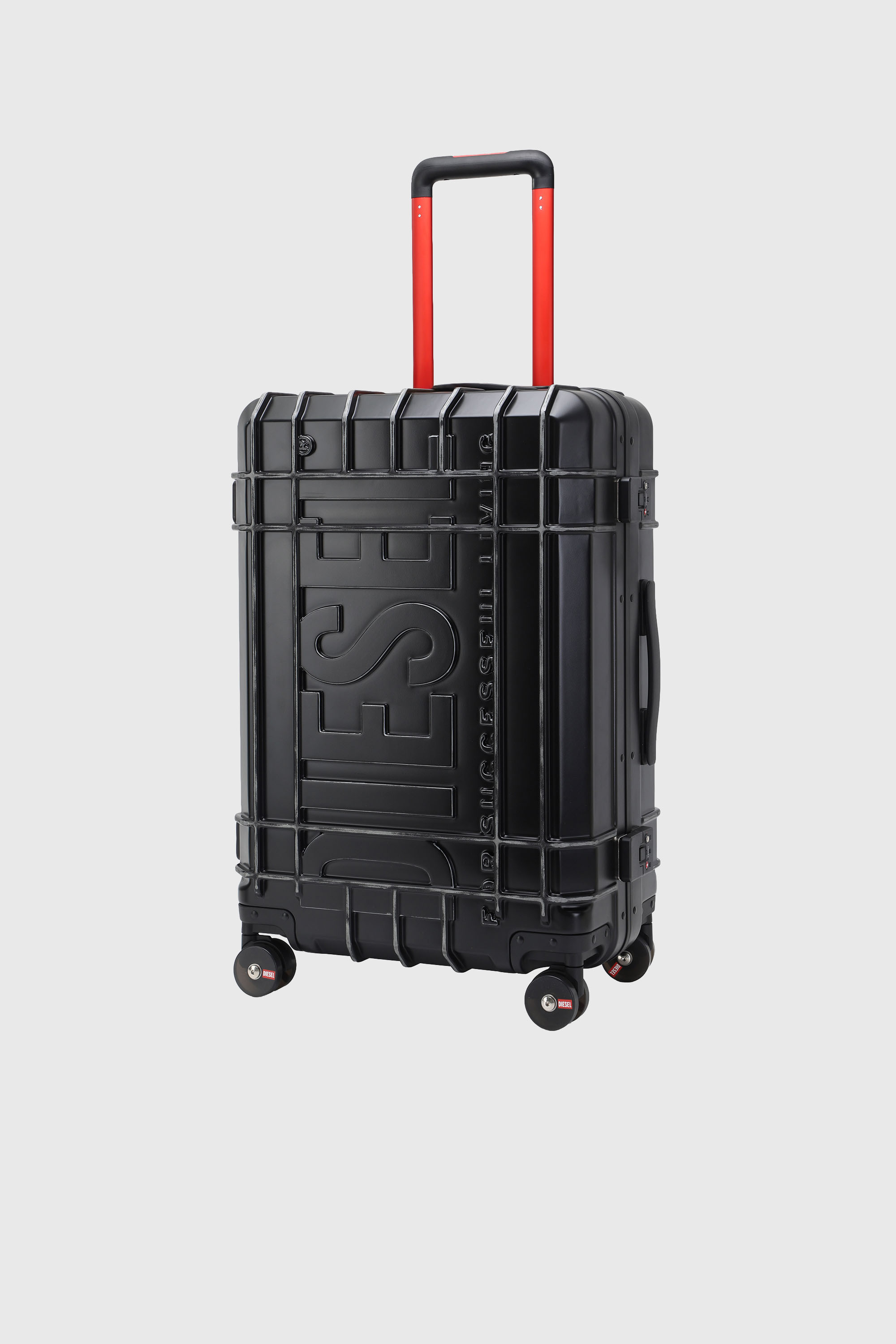 Diesel - DIESEL PC STRONG IMAGE TROLLEY- DSL003, Unisex Robuster Koffer Gr&ouml;&szlig;e M in Schwarz - 5