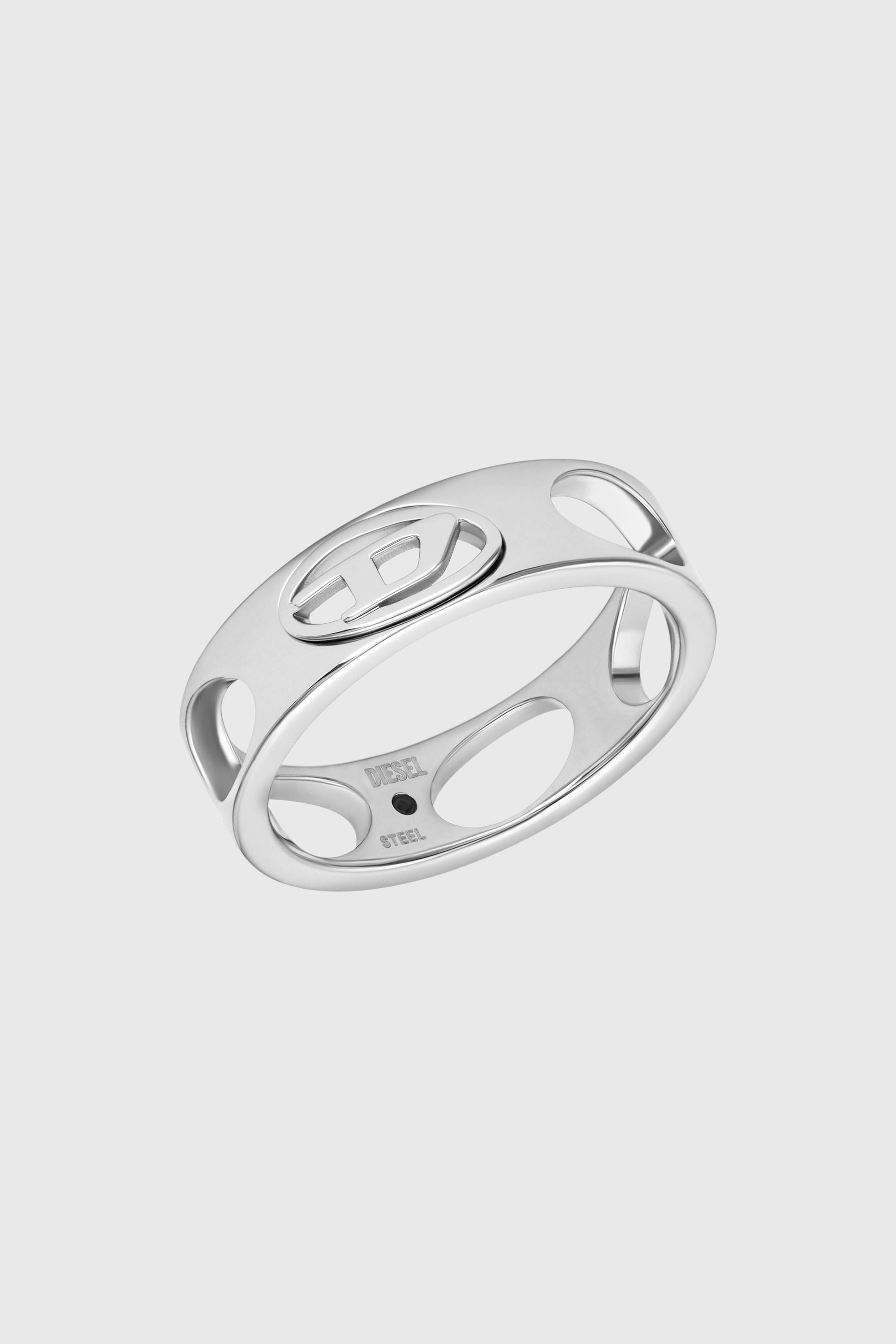 Diesel - DX166540 JEWELLERY, Unisex Edelstahl-Bandringe in Silber - 1