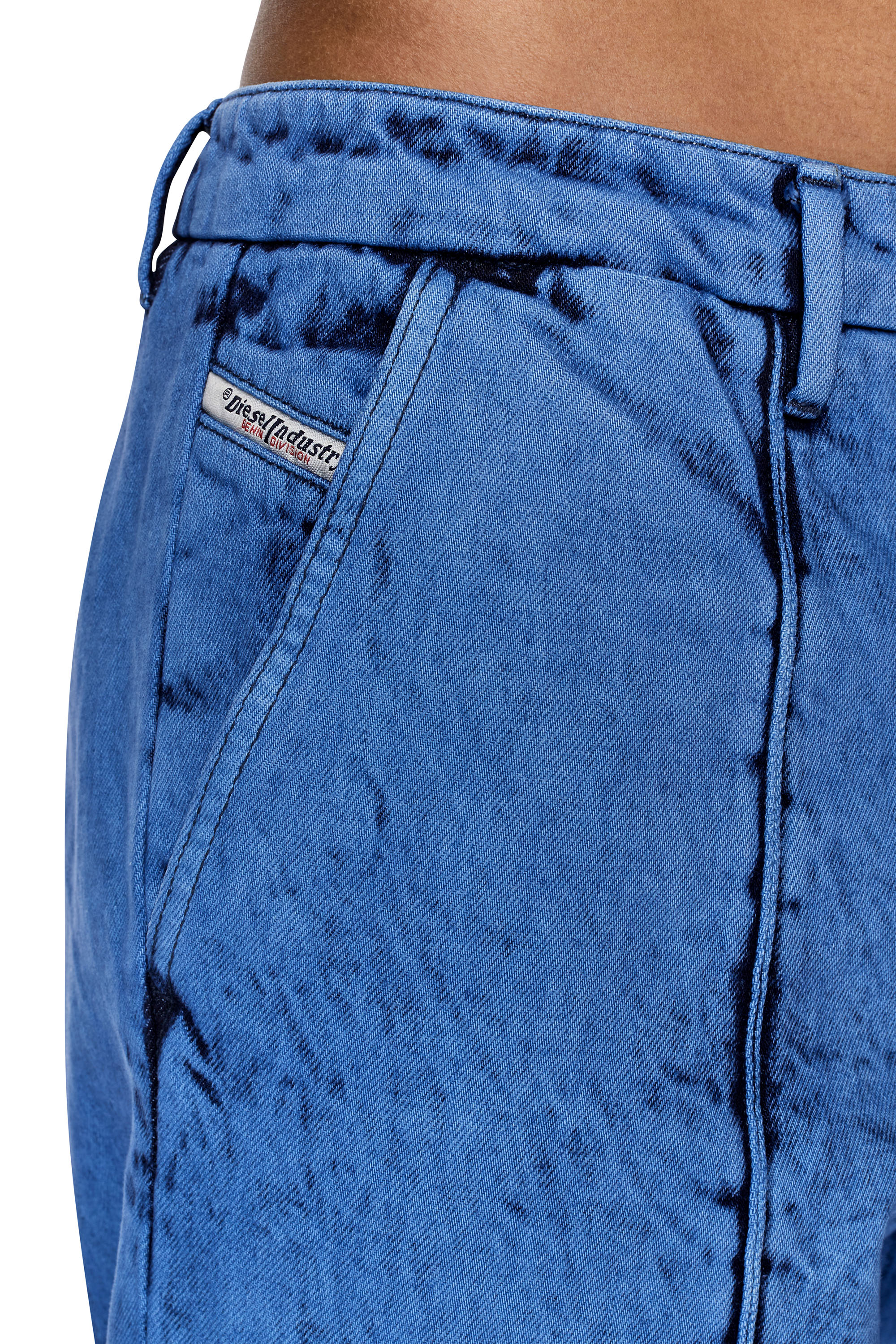 Diesel - D-Chino-Work 0EIAN Straight Jeans, Blau - Image 3