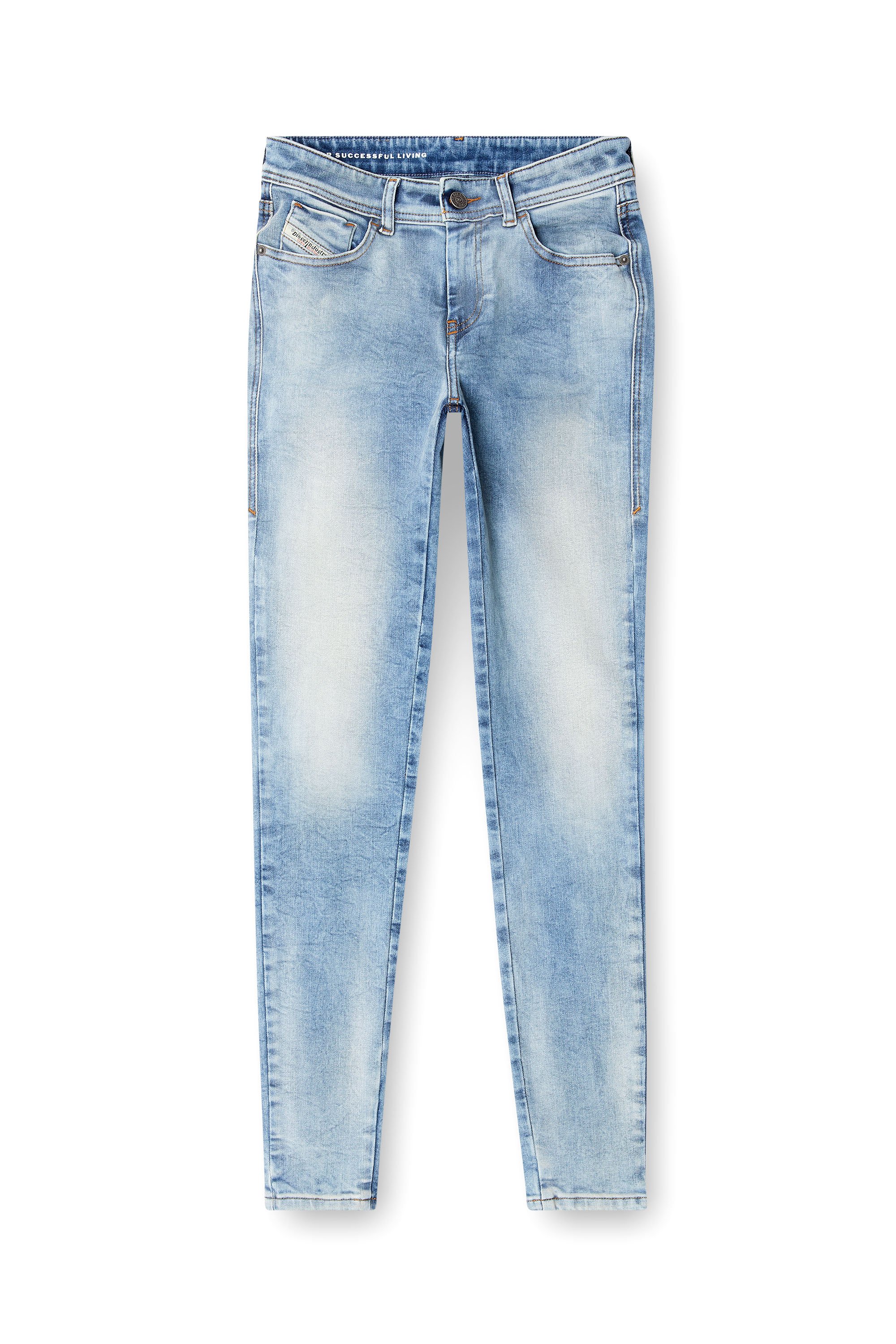 Diesel - Damen Skinny Jeans 2017 Slandy 09K72, Hellblau - 3