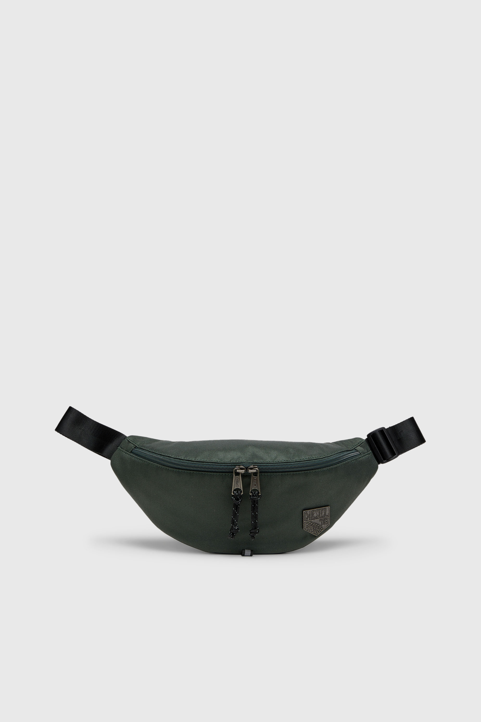 Diesel - D-PACK BELTBAG X, Unisex D-Pack - G&uuml;rteltasche aus Nylon mit Emblem-Logo in Dunkelgr&uuml;n - 1
