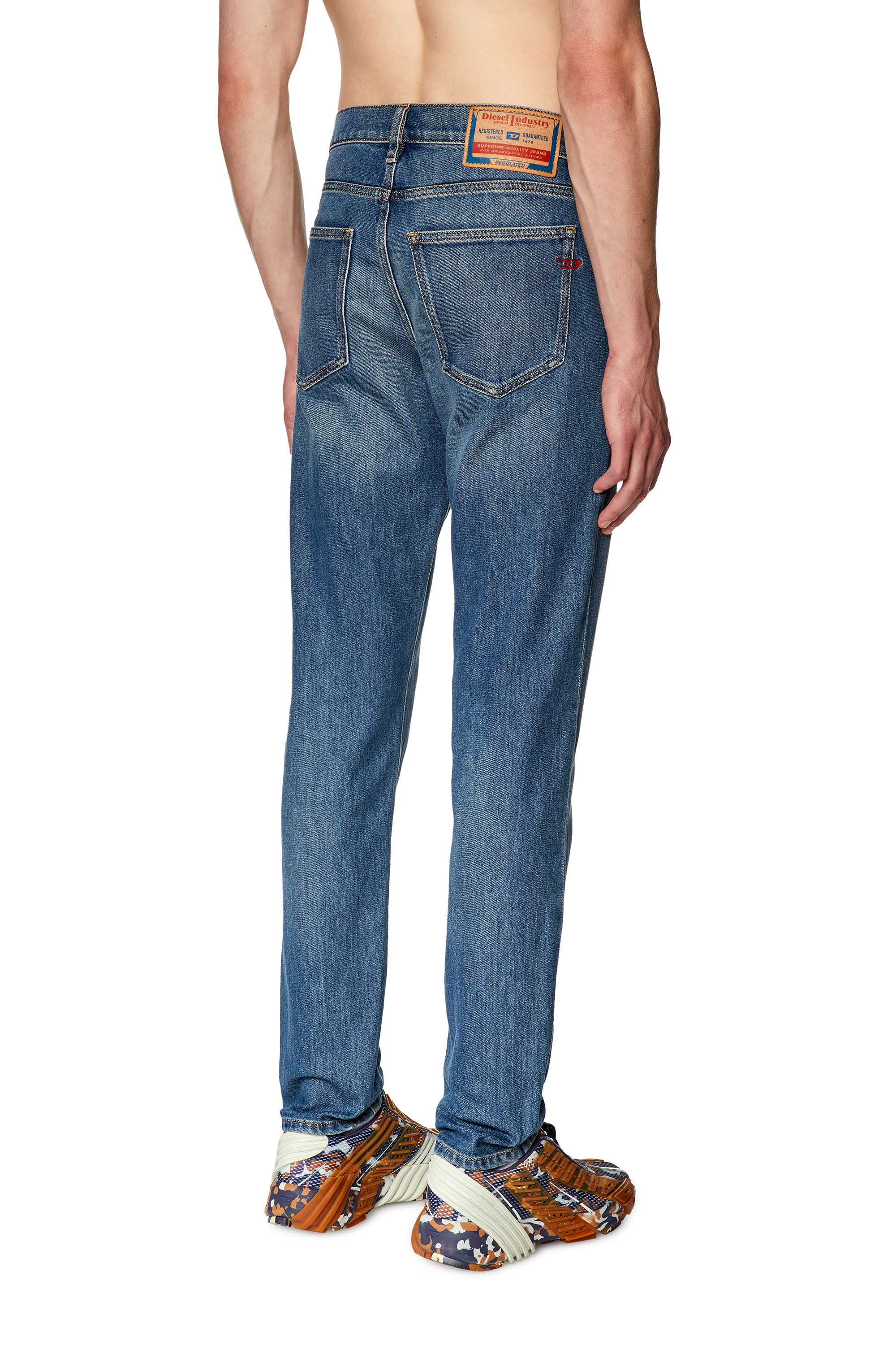 Herren Slim Jeans Mittelblau Diesel 2019 D Strukt