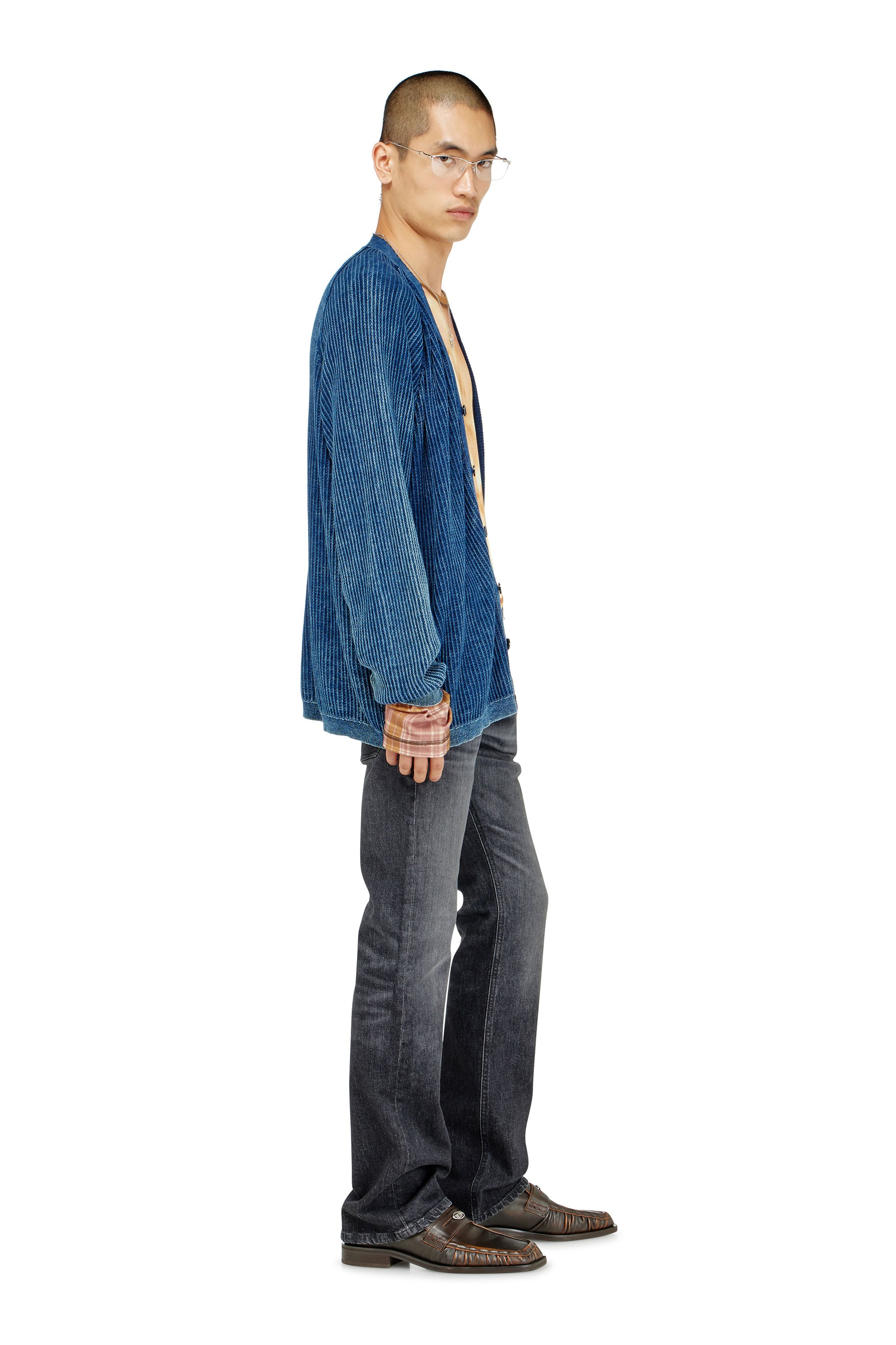 Diesel - Herren Bootcut Jeans 2007 Zatiny 09N48, Schwarz/Dunkelgrau - 2