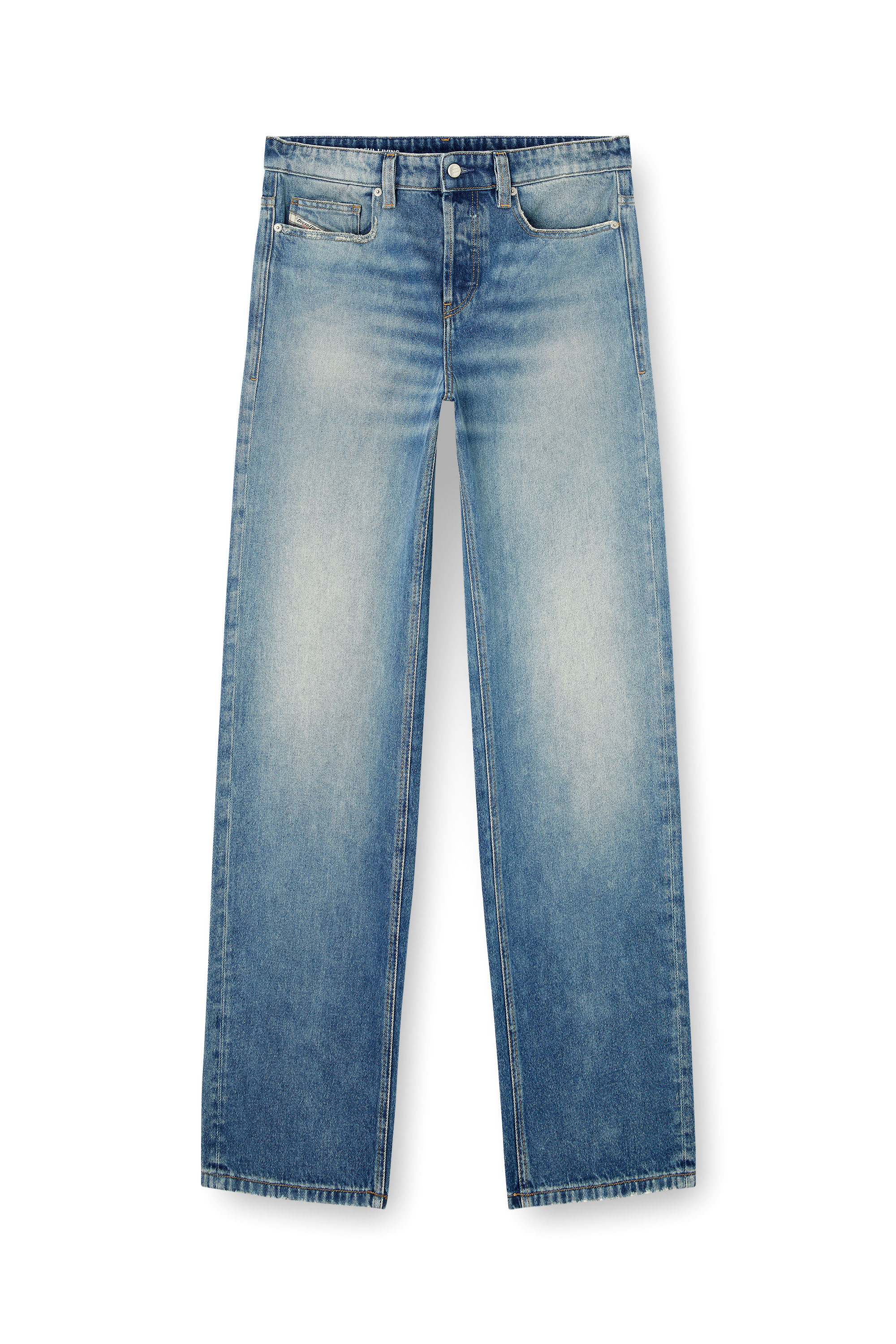 Diesel - Herren Relaxed Jeans 2001 D-Macro 0DBEB, Mittelblau - 3