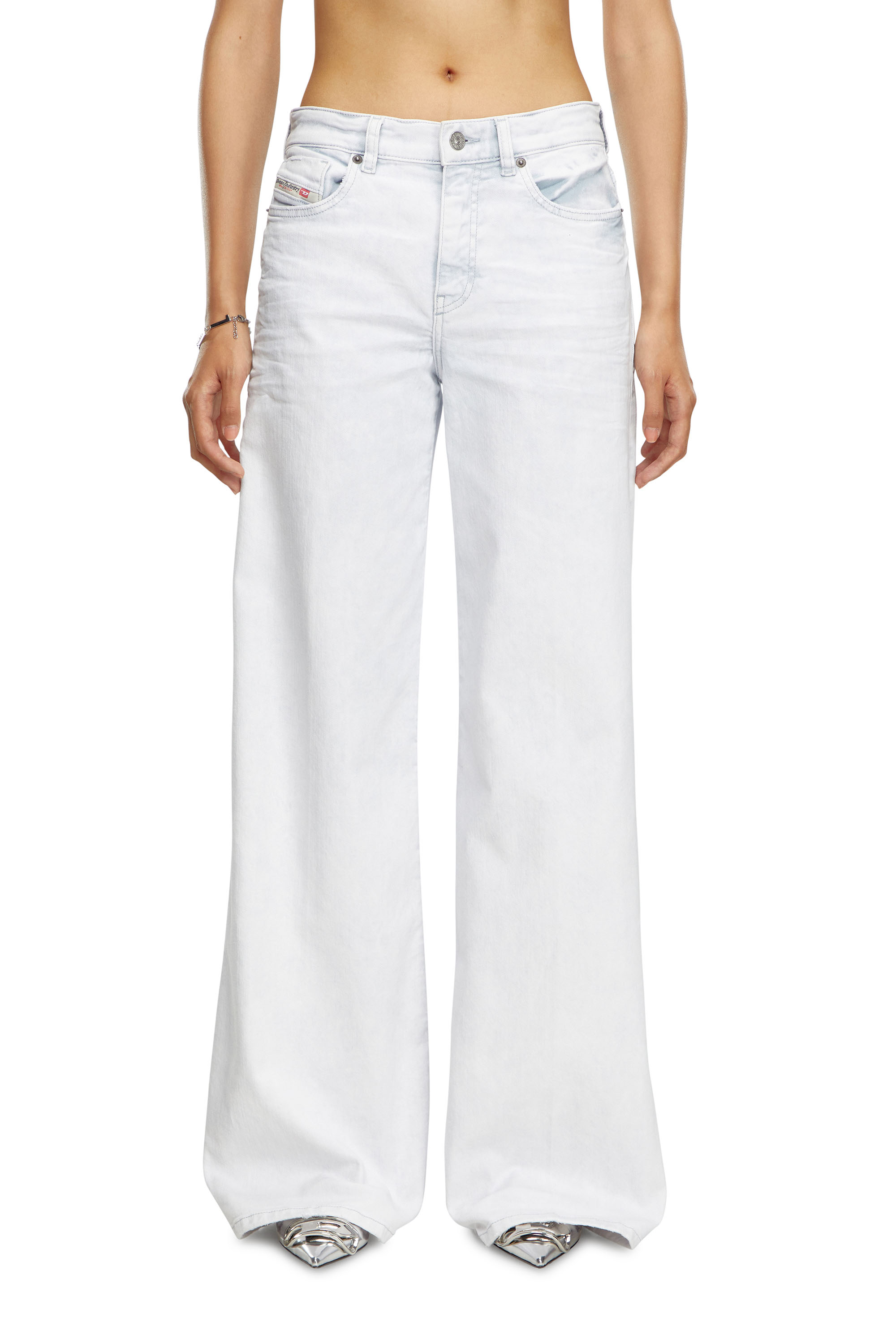 Diesel - Damen Flare Jeans 1978 D-Akemi 0GRDL, Hellblau - 3