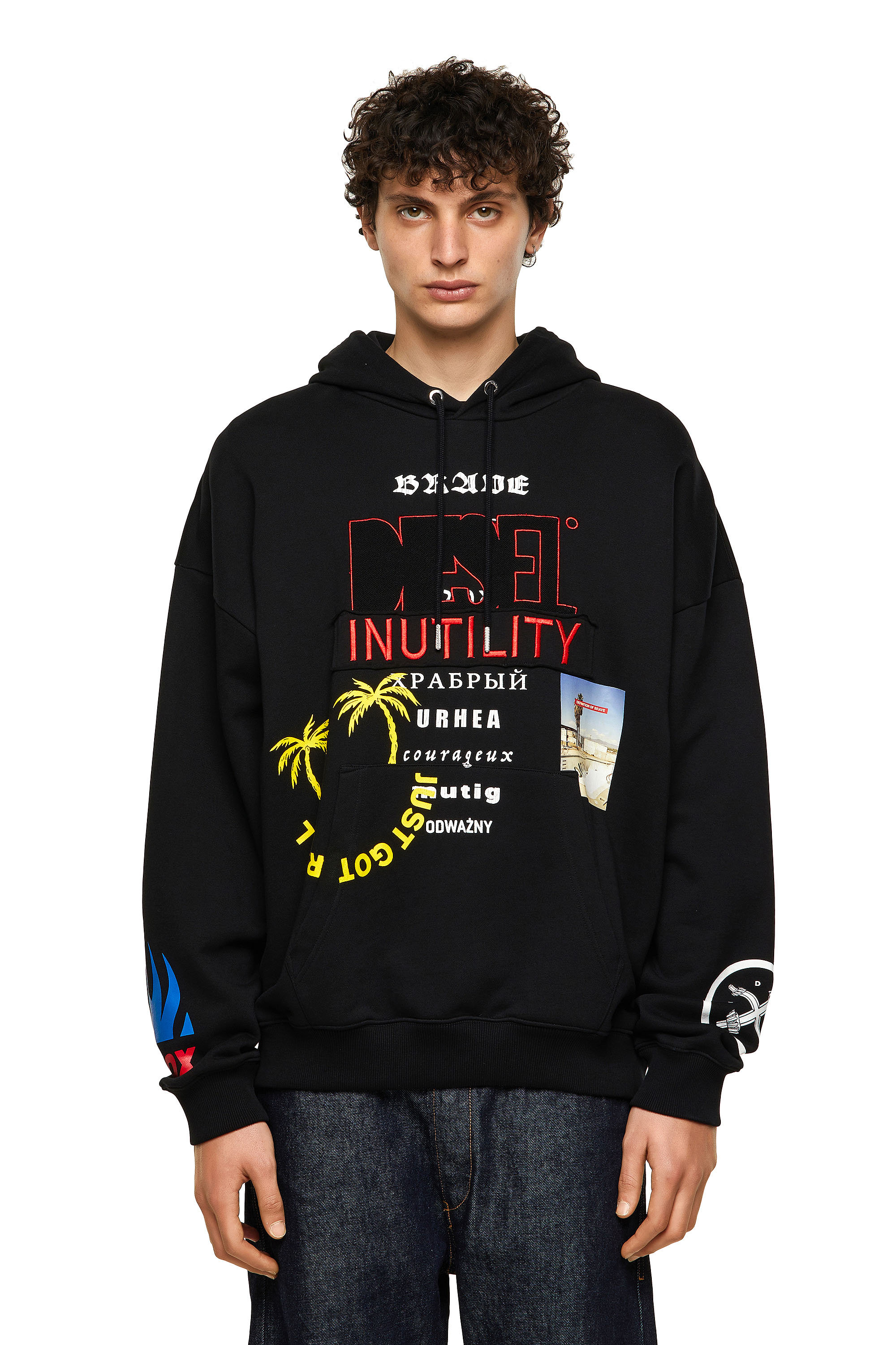 S-UMMER-B4, Schwarz - Sweatshirts