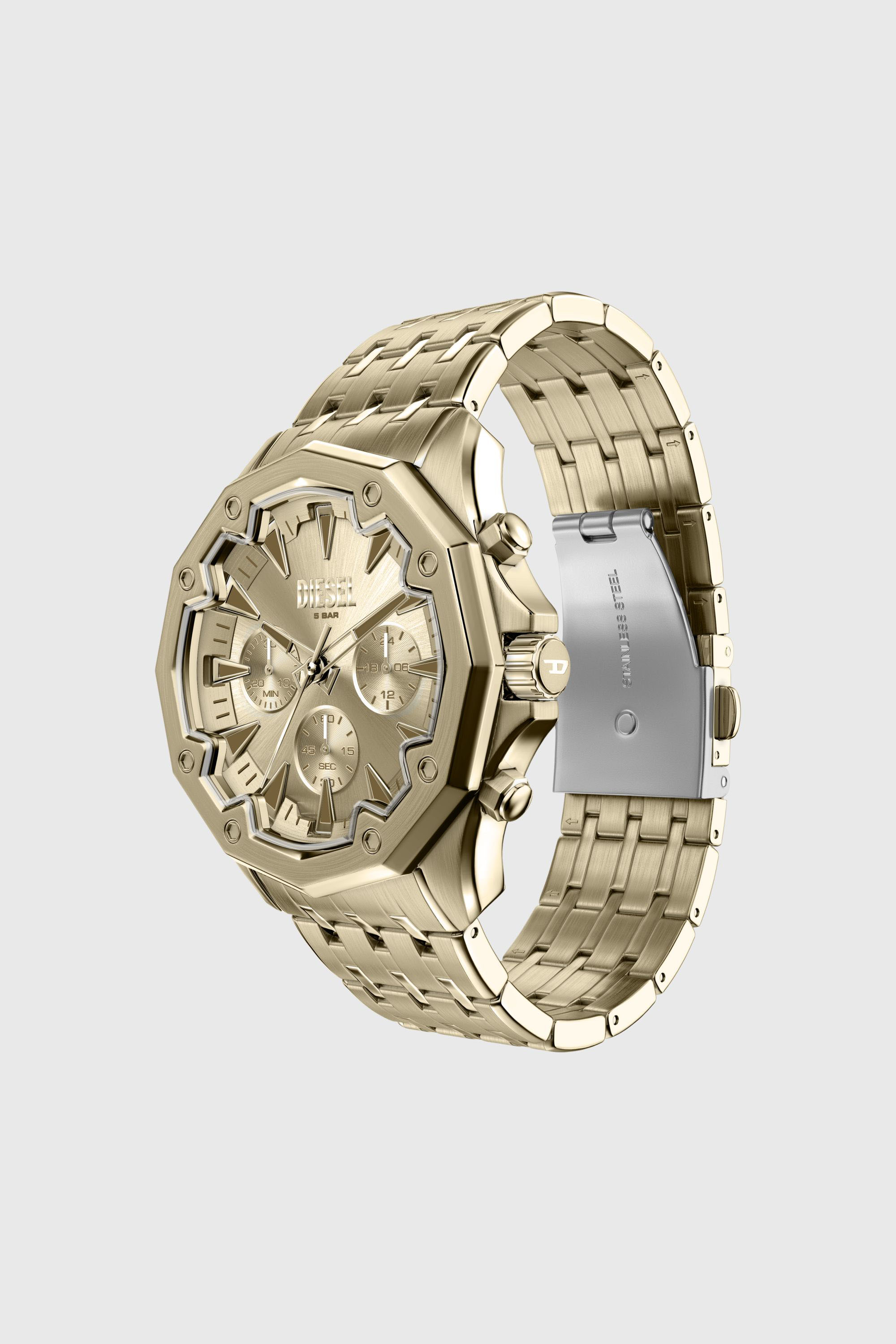Diesel - DZ4707 WATCH, Herren Stinger Uhr aus goldfarbenem Edelstahl in Gold - 2