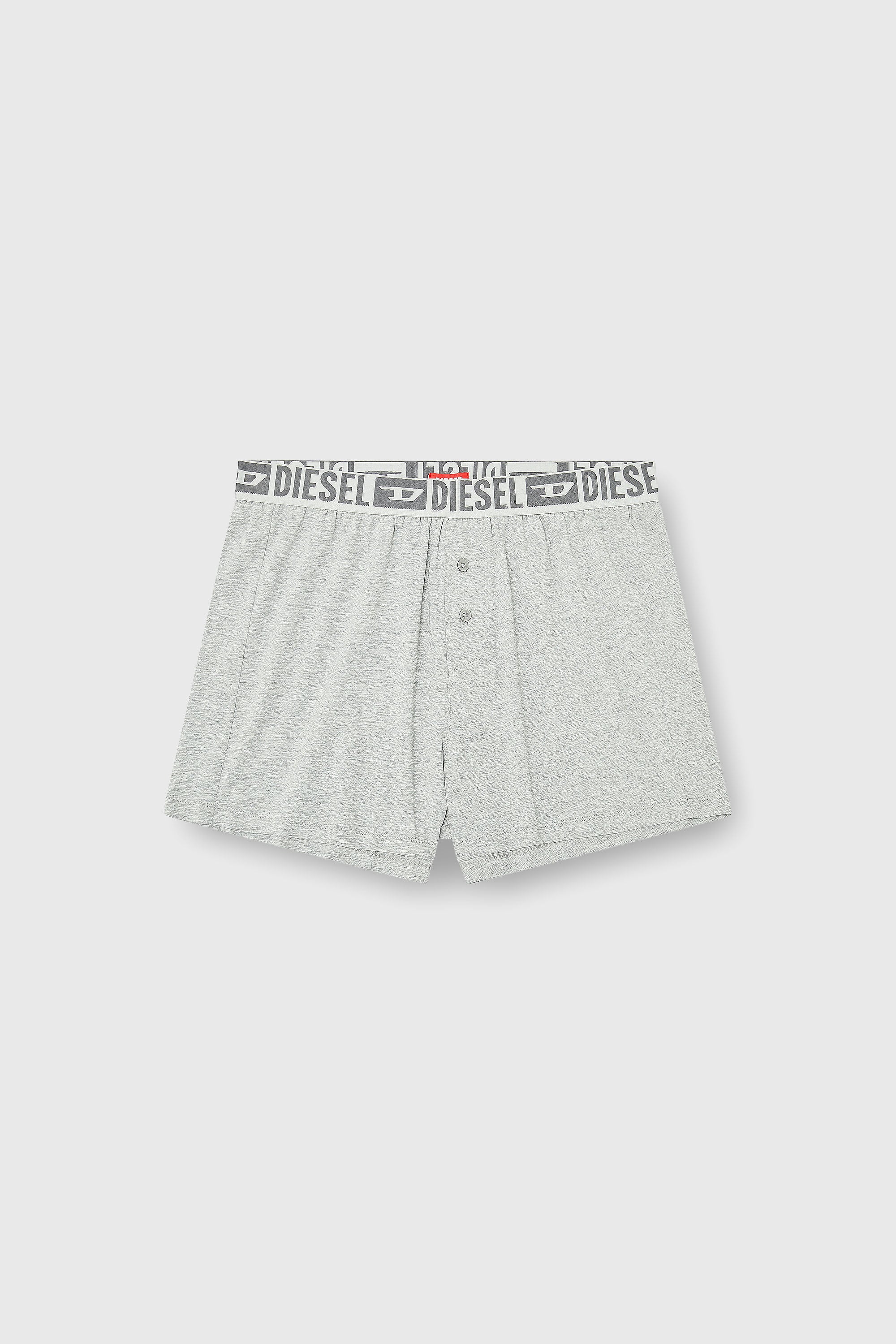 Diesel - STARKIE-D-CORE-2PACK, Herren Boxershorts aus stretch-baumwolle im Zweierpack in Grau - 1