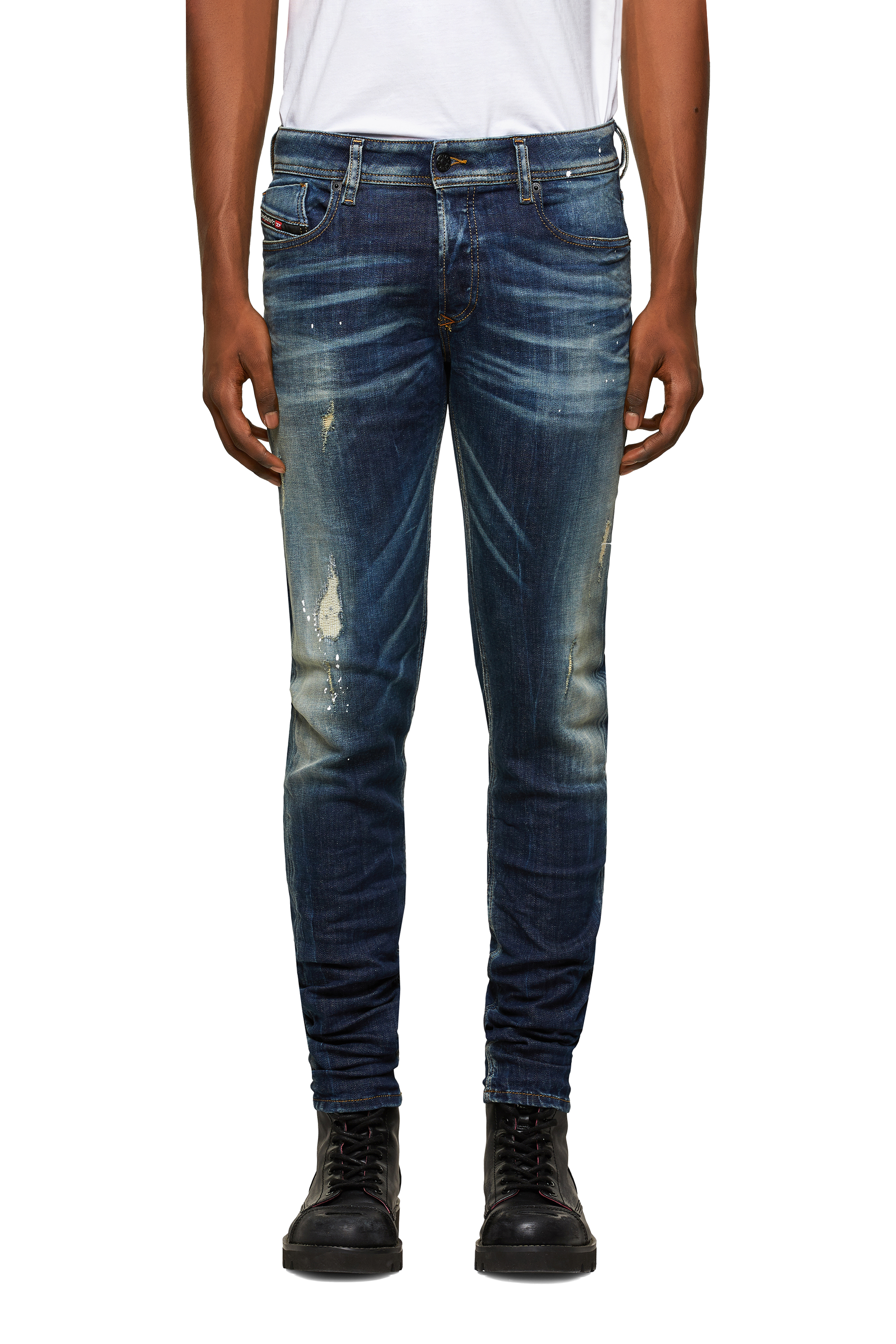 Sleenker 0097L, Dunkelblau - Jeans