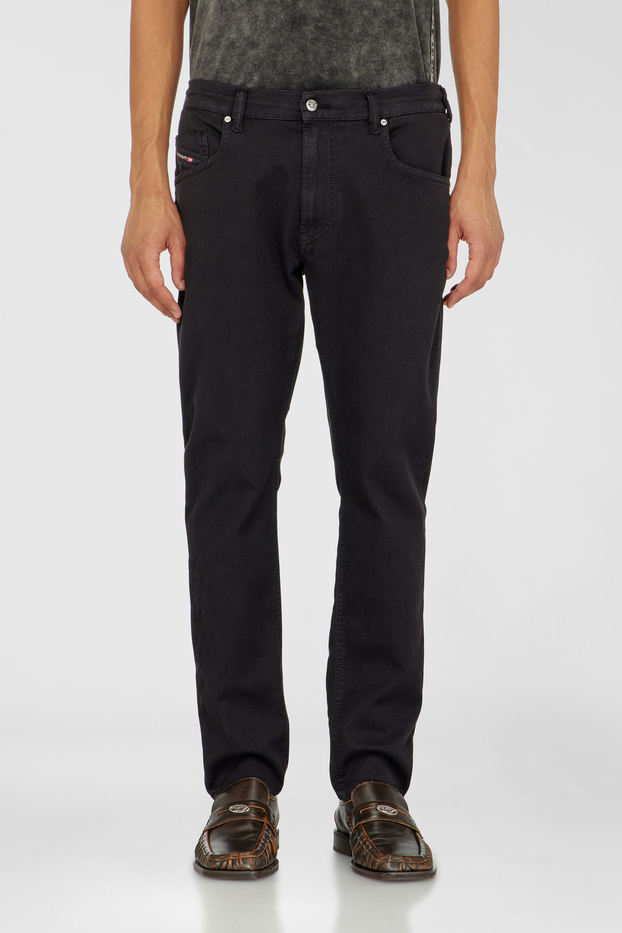 Diesel - Herren Regular 2032 D-Krooley-BW Joggjeans&reg; 068NH, Schwarz/Dunkelgrau - 1