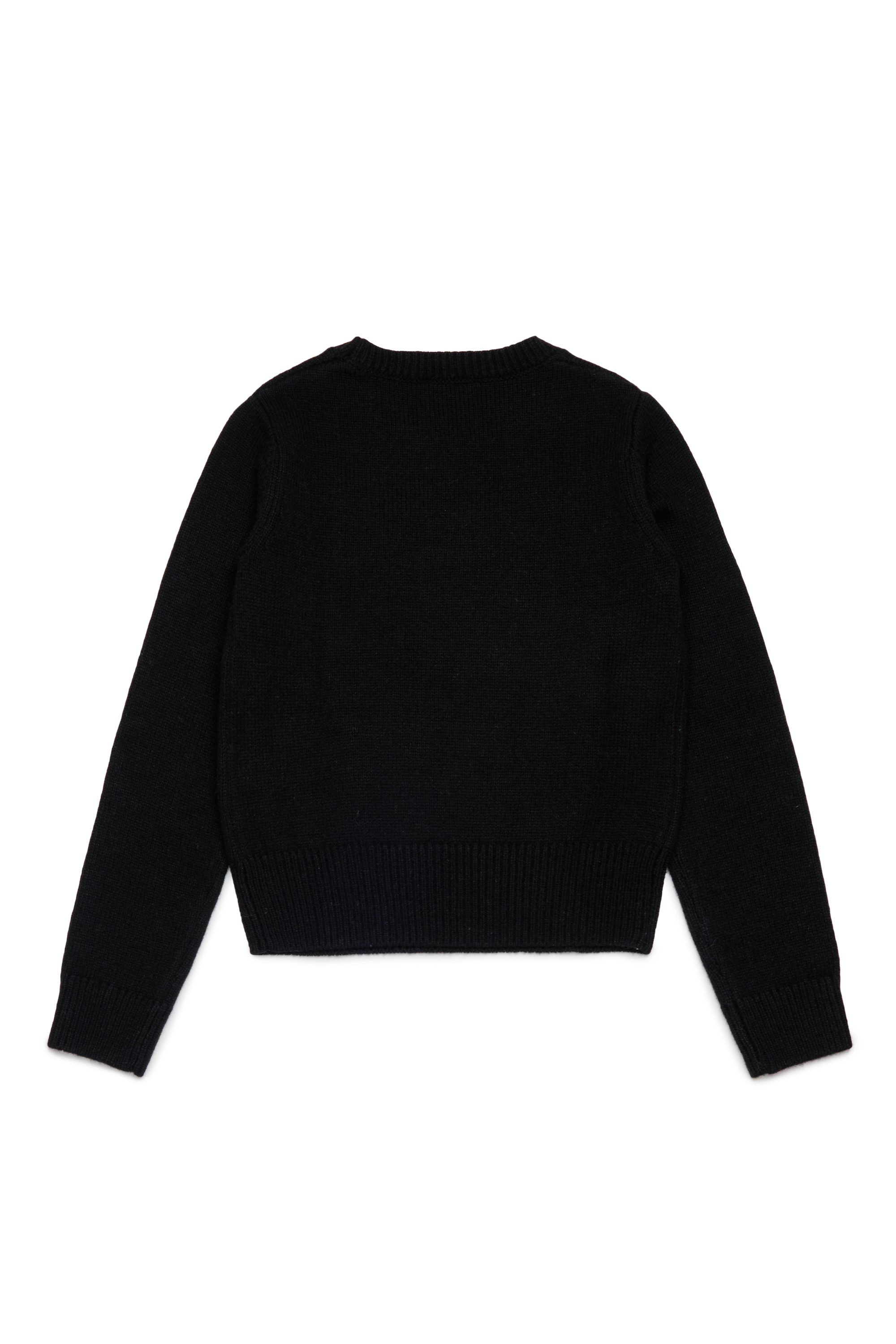 Diesel - KLESSY, Damen Wollmischpullover mit Logo in Schwarz - 2