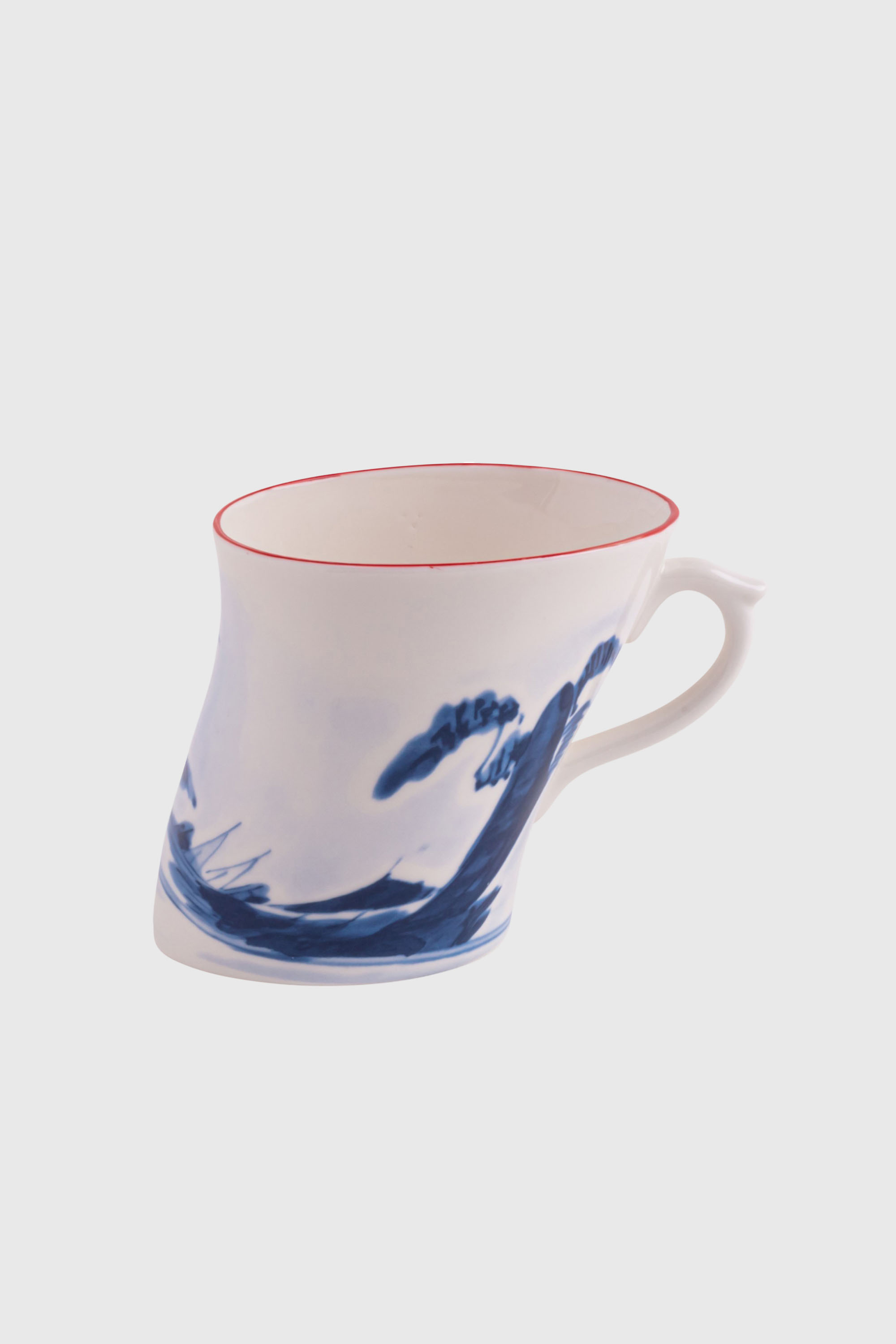 Diesel - 11259 PORCELAIN MUG "CLASSIC ON ACID" -, Unisex Porzellantasse in Weiss/Blau - 1