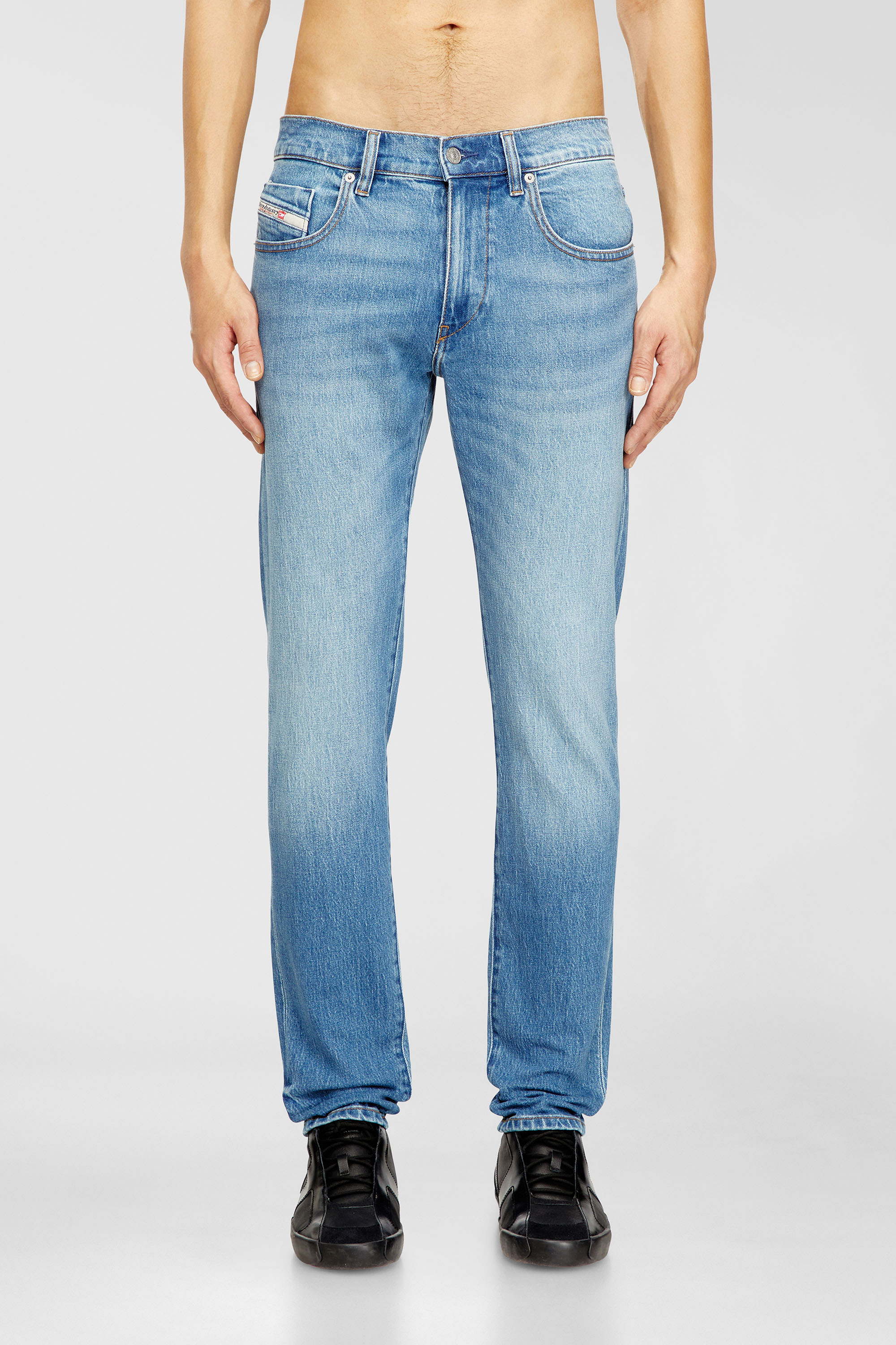 Diesel - Herren Slim Jeans 2019 D-Strukt 0ADBK, Hellblau - 2