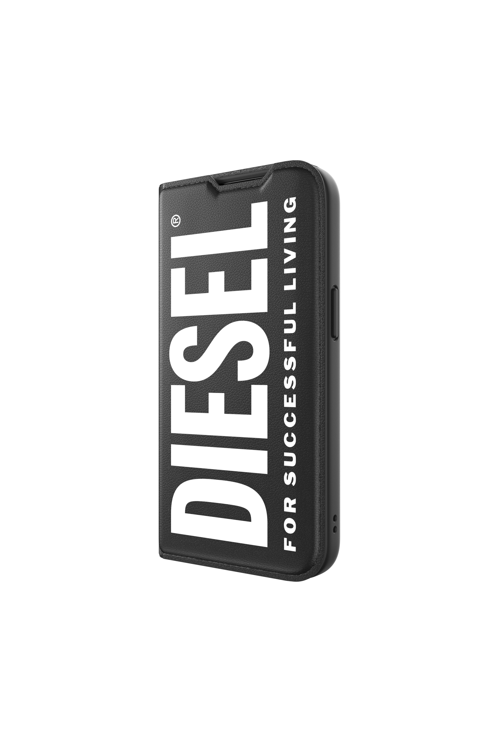 Diesel - 50260 BOOKLET CASE, Unisex Booklet Case für iPhone 14 in Schwarz - Image 4