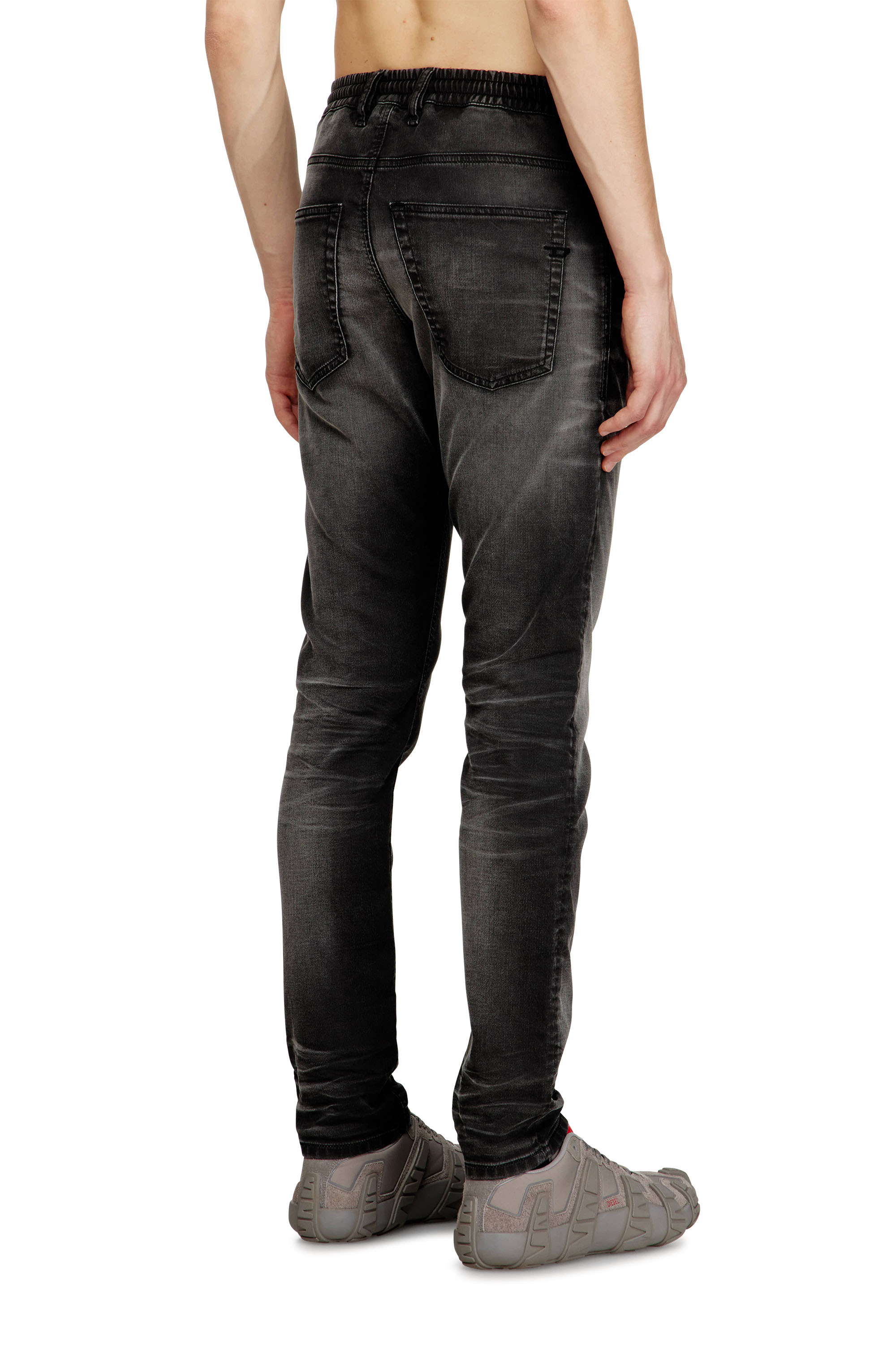 Diesel - Herren Regular 2032 D-Krooley Joggjeans&reg; 068UG, Schwarz/Dunkelgrau - 4