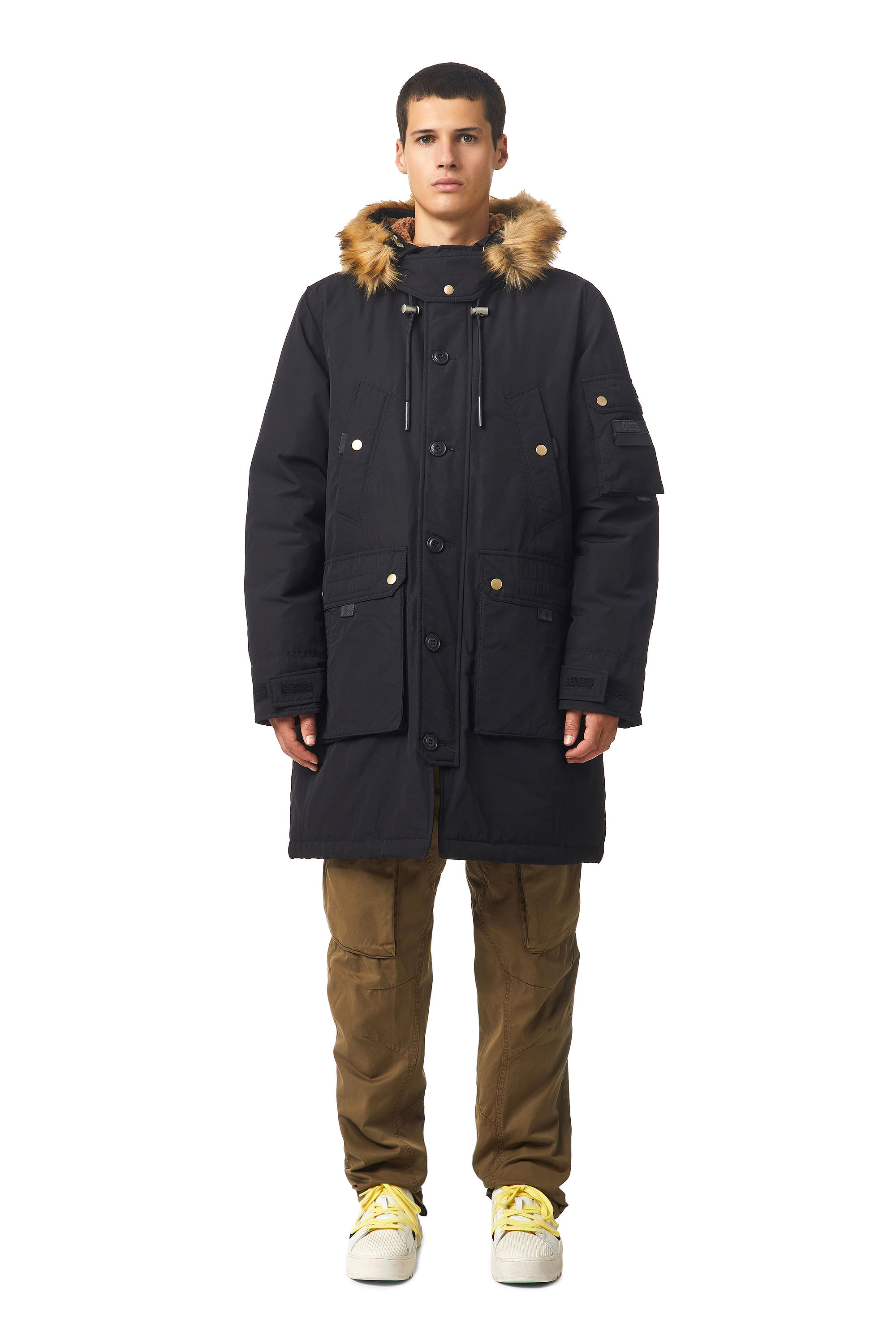 W-COLBY-21, Schwarz - Winterjacken