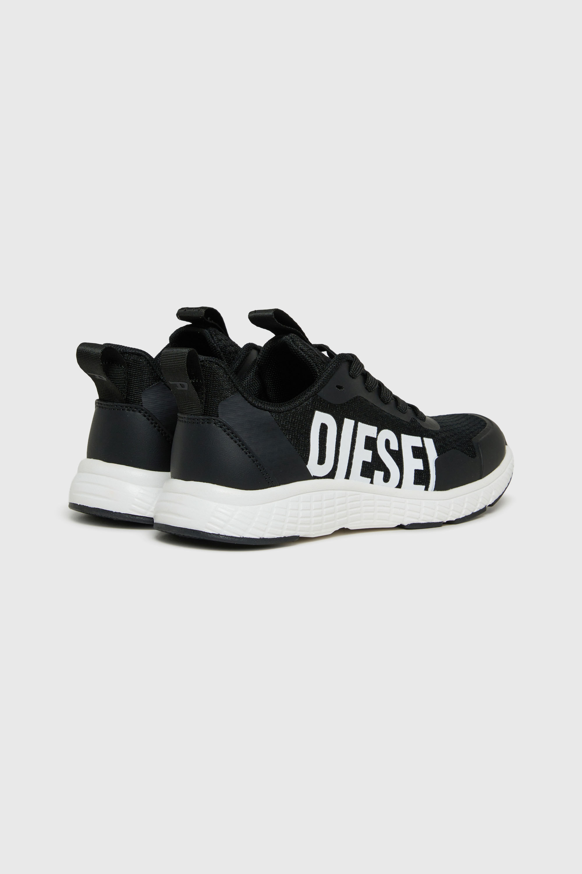 Diesel - S-RUNCOUT, Unisex S-Runcout - Sneakers mit maxi Diesel Logo in Schwarz - 3
