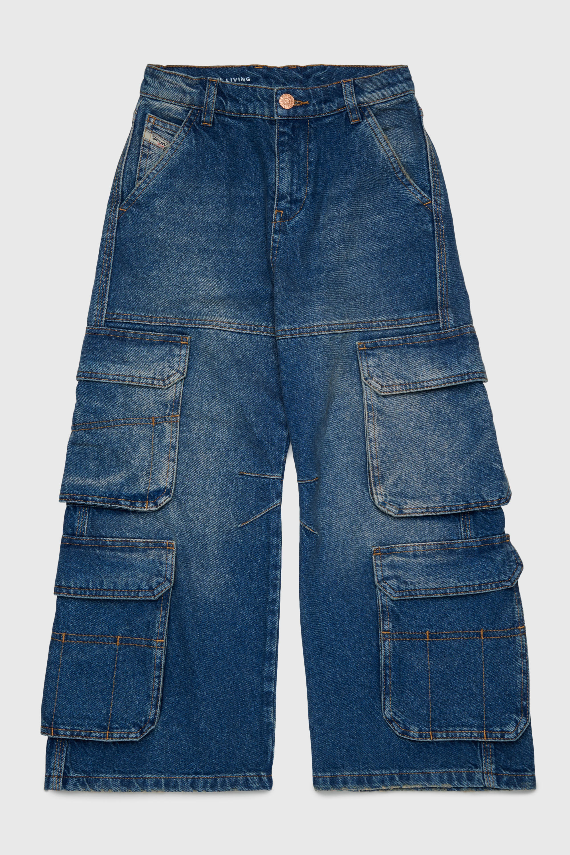 Diesel - Damen D-ARGJX-CARGO-S-J, Mittelblau - 1
