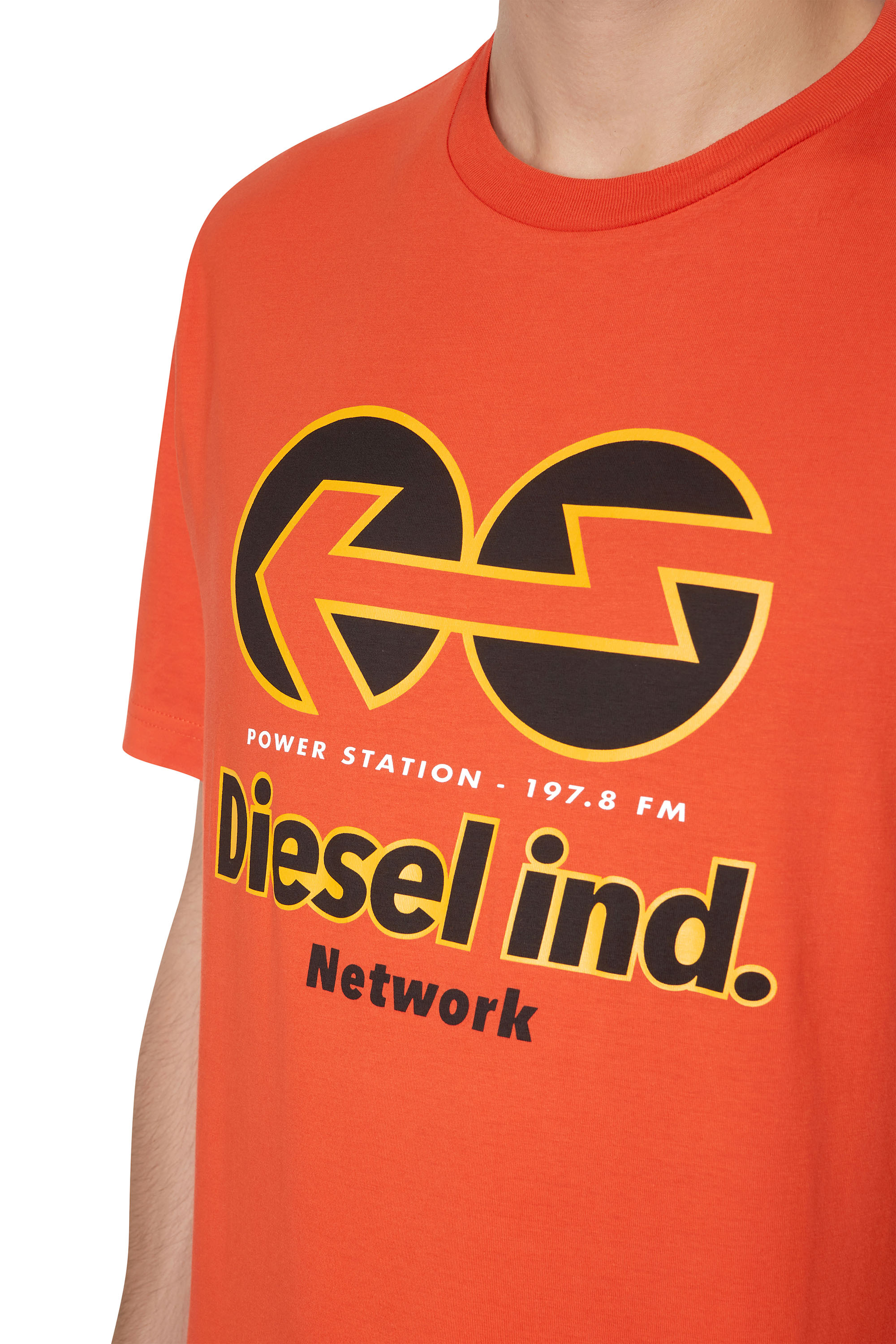 Diesel - T-JUST-E18, Orange - Image 5