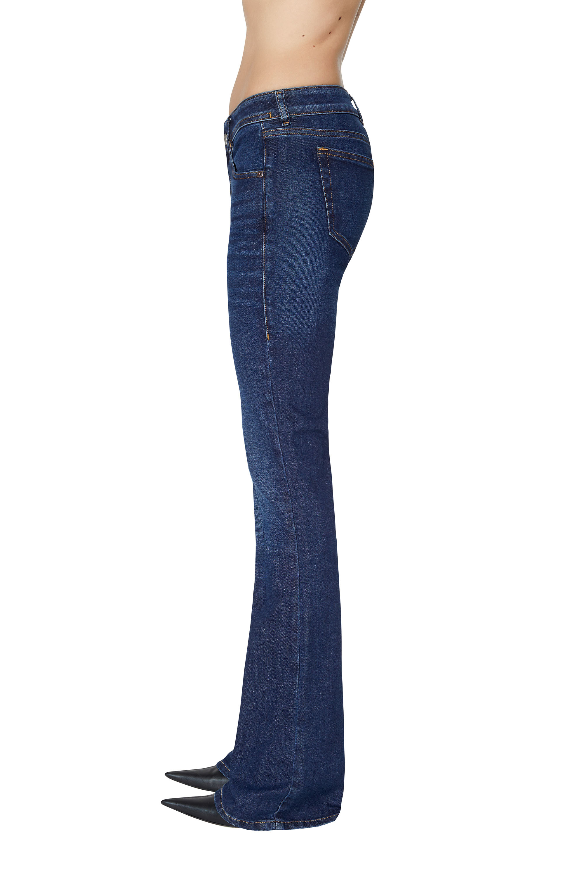 Damen Bekleidung Jeans Bootcut Jeans AG Jeans Denim Mid-Rise Skinny Jeans in Blau 