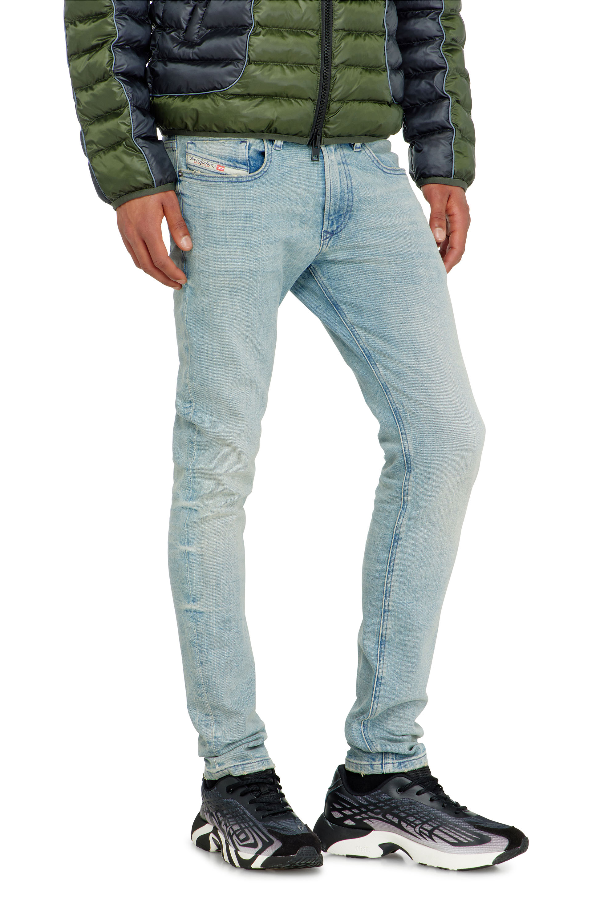 Diesel - Herren Skinny Jeans 1979 Sleenker 0KBBF, Hellblau - 7