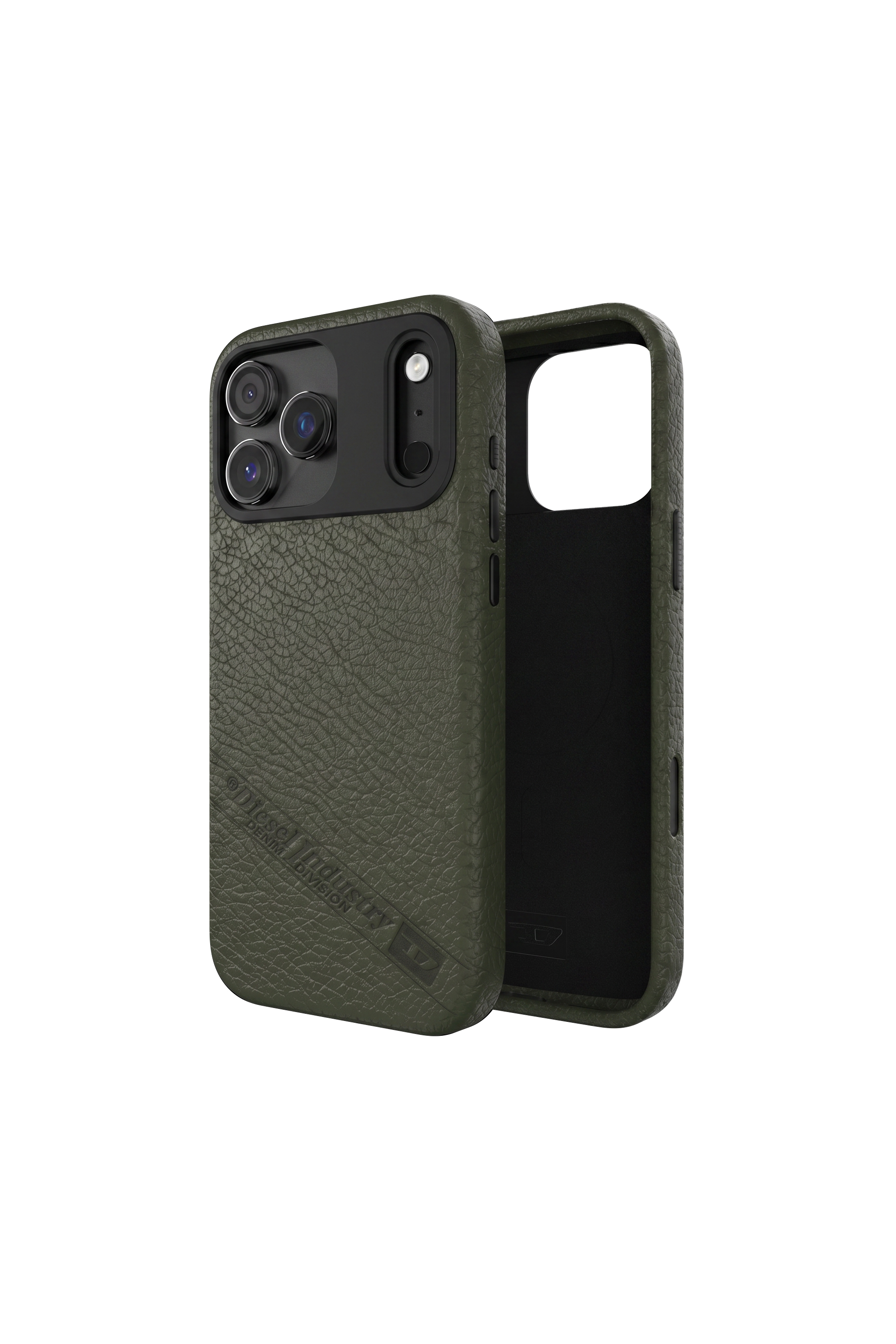 Diesel - 60648 MOULDED CASE, Unisex Flag D H&uuml;lle mit MagSafe f&uuml;r iPhone 17 Pro Max in Dunkelgr&uuml;n - 1