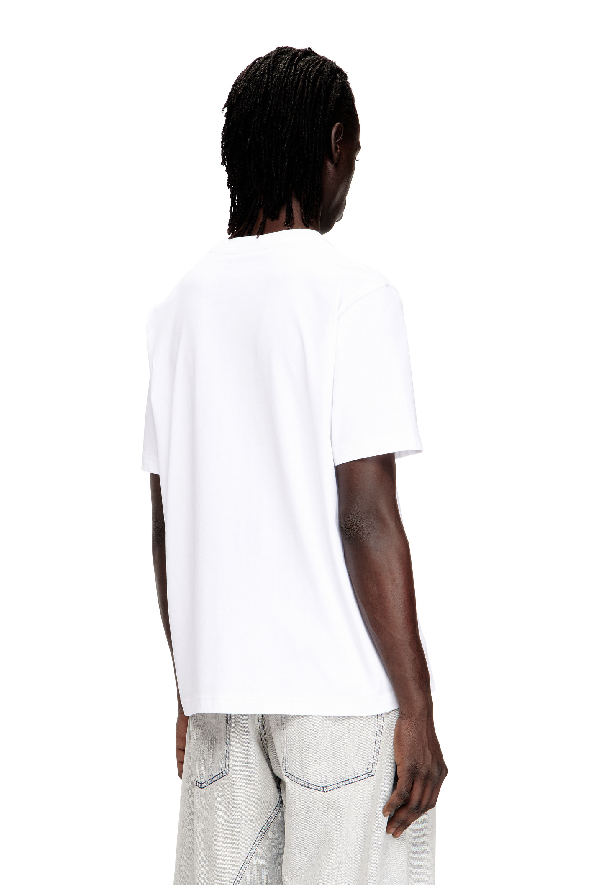 Diesel - T-ADJUST-V1, Herren Reguläres Baumwoll-T-Shirt mit Digitaldruck in null - 4