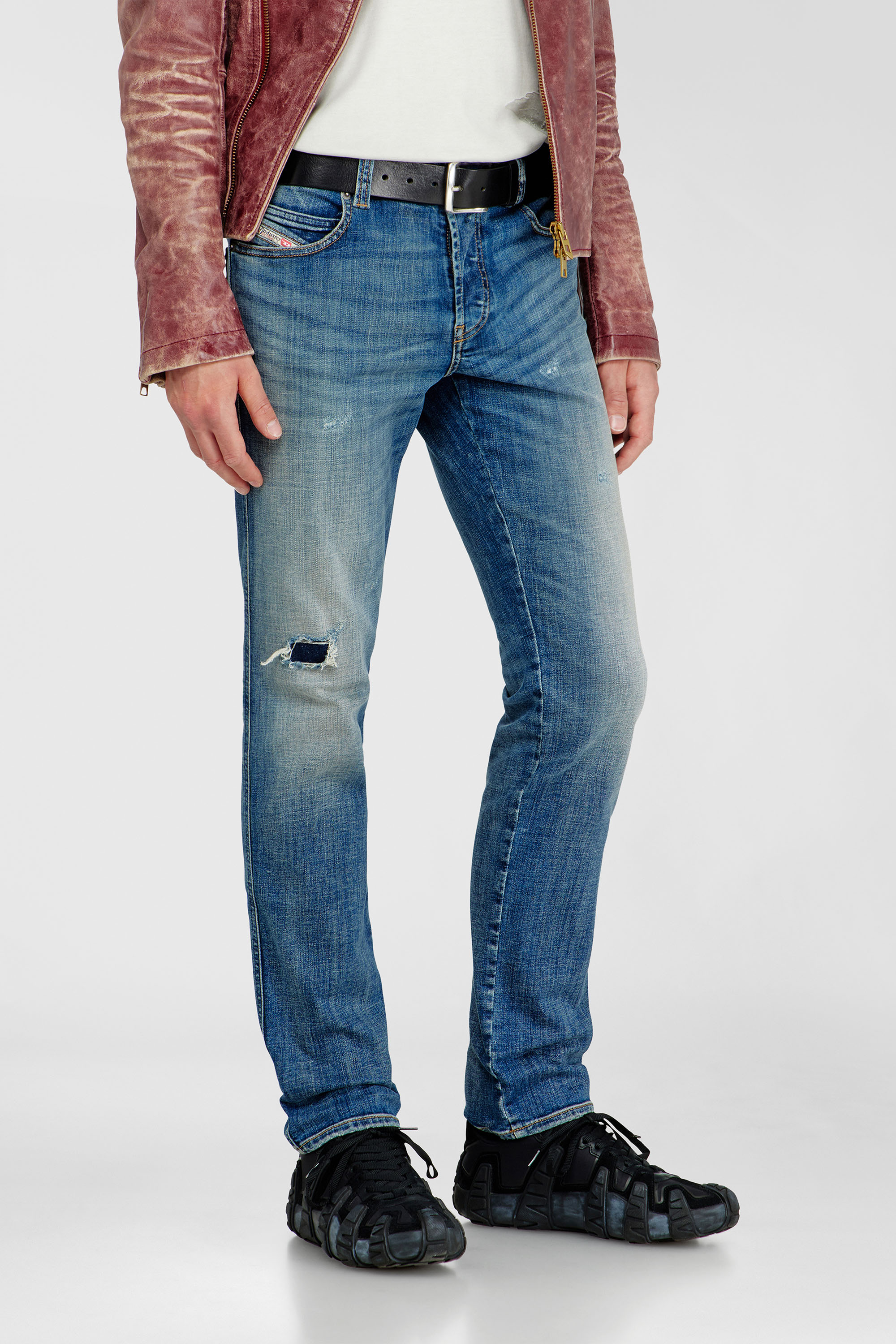 Diesel - Herren Slim Jeans 1993 D-Vyl 09P44, Mittelblau - 7