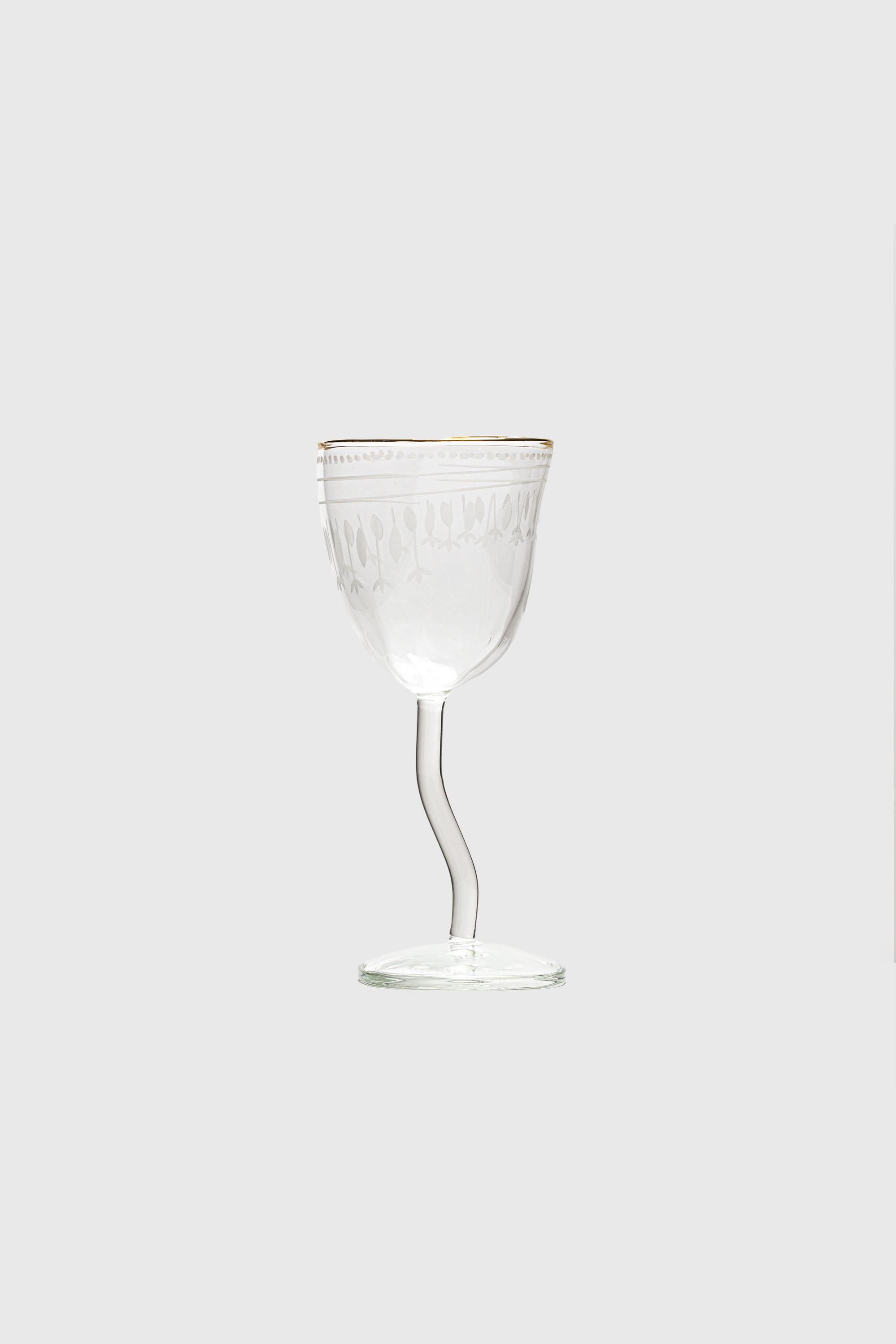 Diesel - 11250 WINE GLASS "CLASSIC ON ACID - TRAD, Unisex Kelch aus Glas in Wei&szlig; - 1