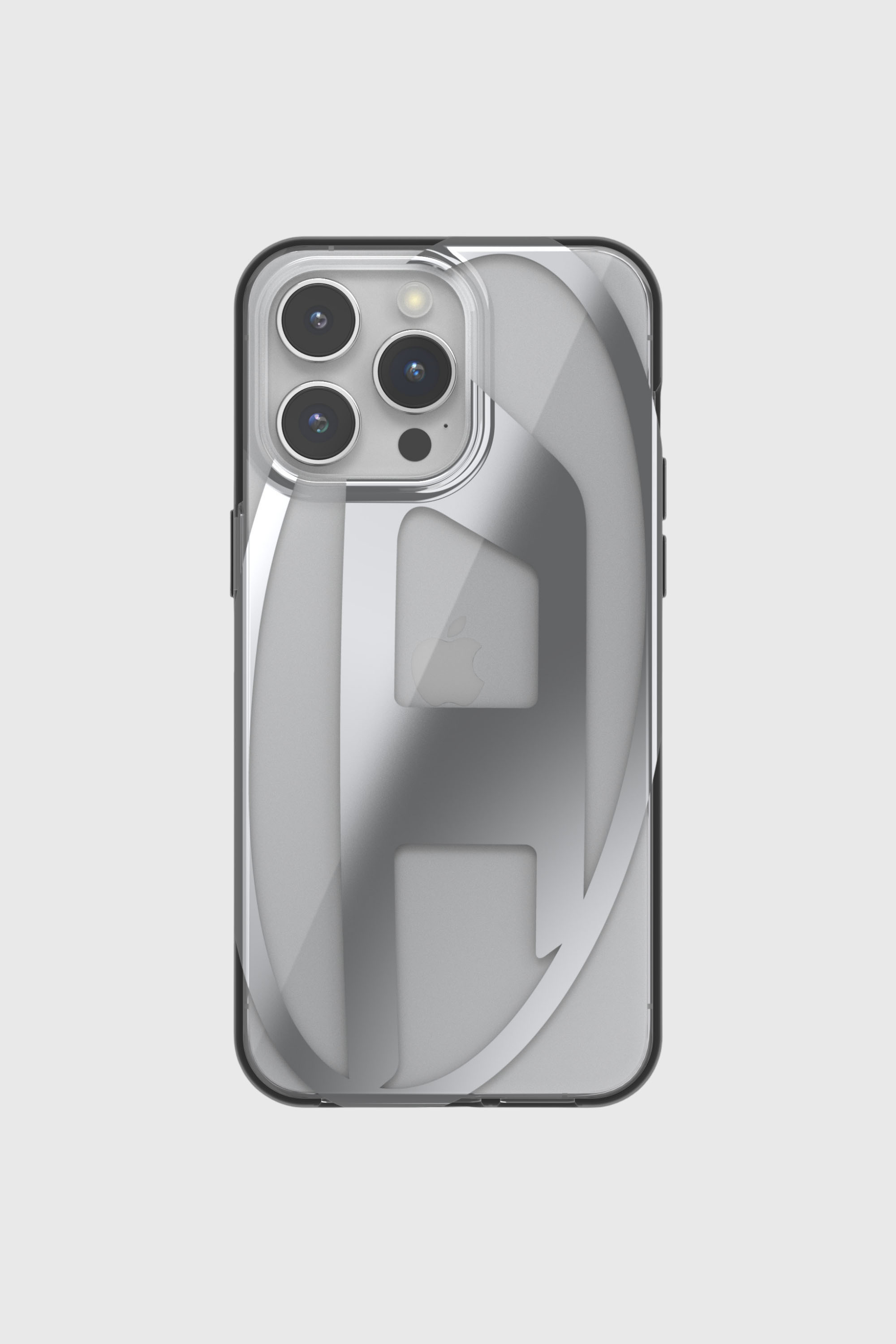 Diesel - 54204 MOULDED CASE, Unisex Handycase transparent D iP15 Pro Max in Silber - 2