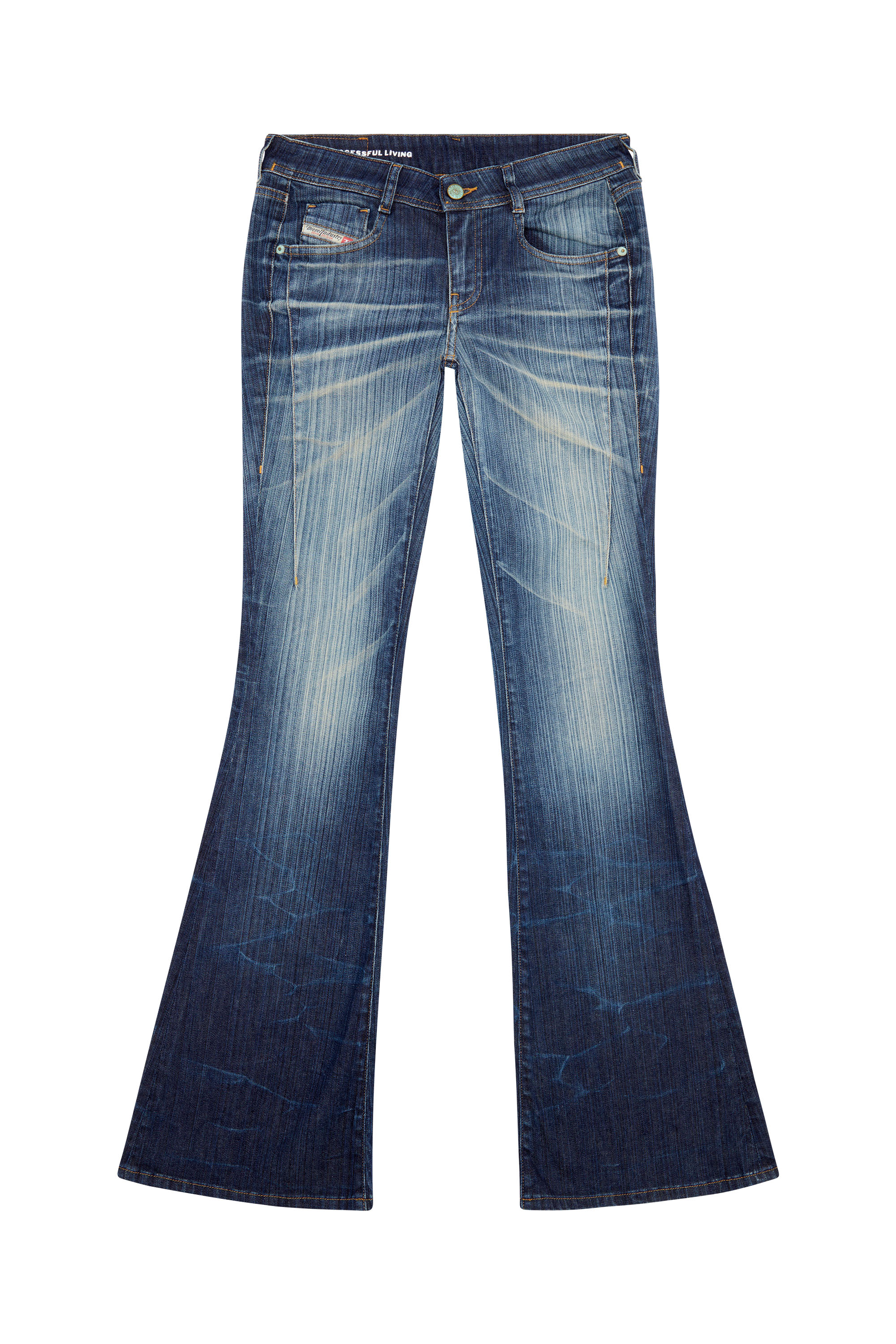 Diesel - Bootcut and Flare Jeans 1969 D-Ebbey 09I03, Dunkelblau - Image 5