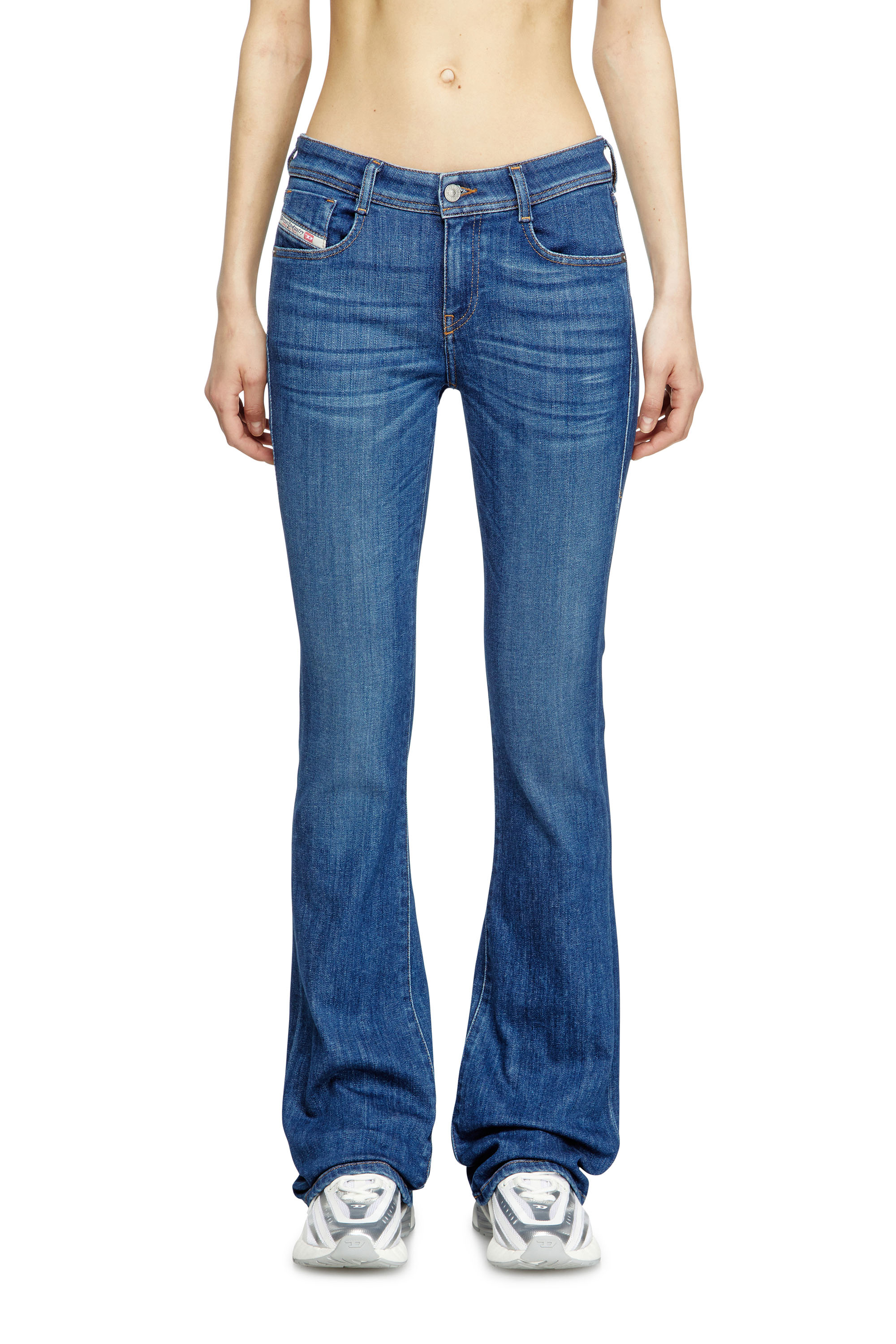 Diesel - Damen Bootcut Jeans 1969 D-Ebbey 09M73, Mittelblau - 1