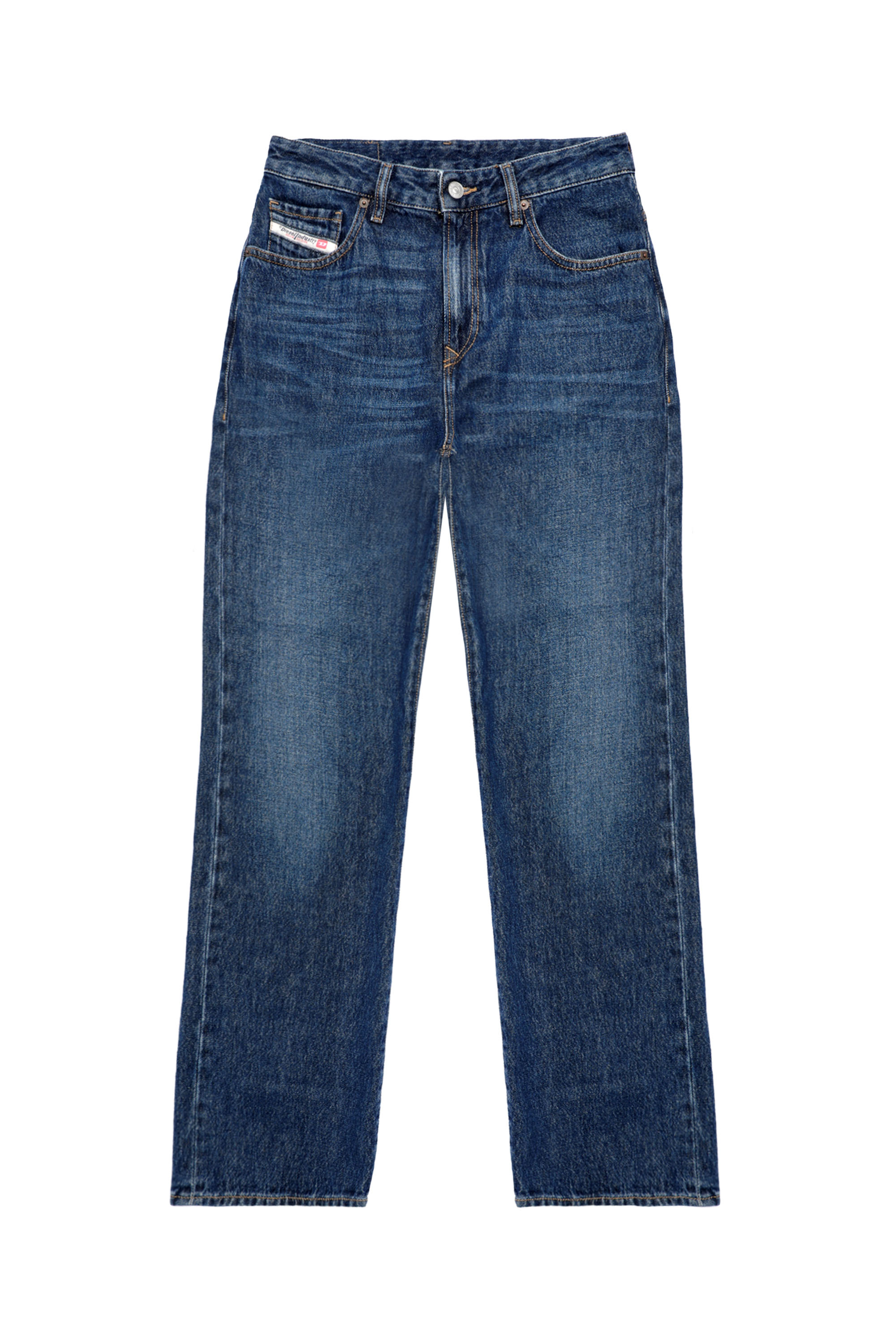 1999 D-Reggy 09C03 Straight Jeans, Dunkelblau - Jeans
